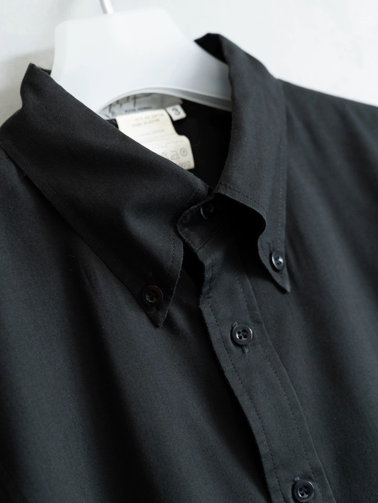 Yohji Yamamoto Yohji Yamamoto 01SS Runway Paneled Shirt Size US L / EU 52-54 / 3 - 6 Thumbnail