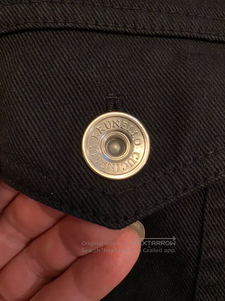 Brunello Cucinelli Brunello Cucinelli Sea Island cotton denim jacket Size US M / EU 48-50 / 2 - 5 Thumbnail