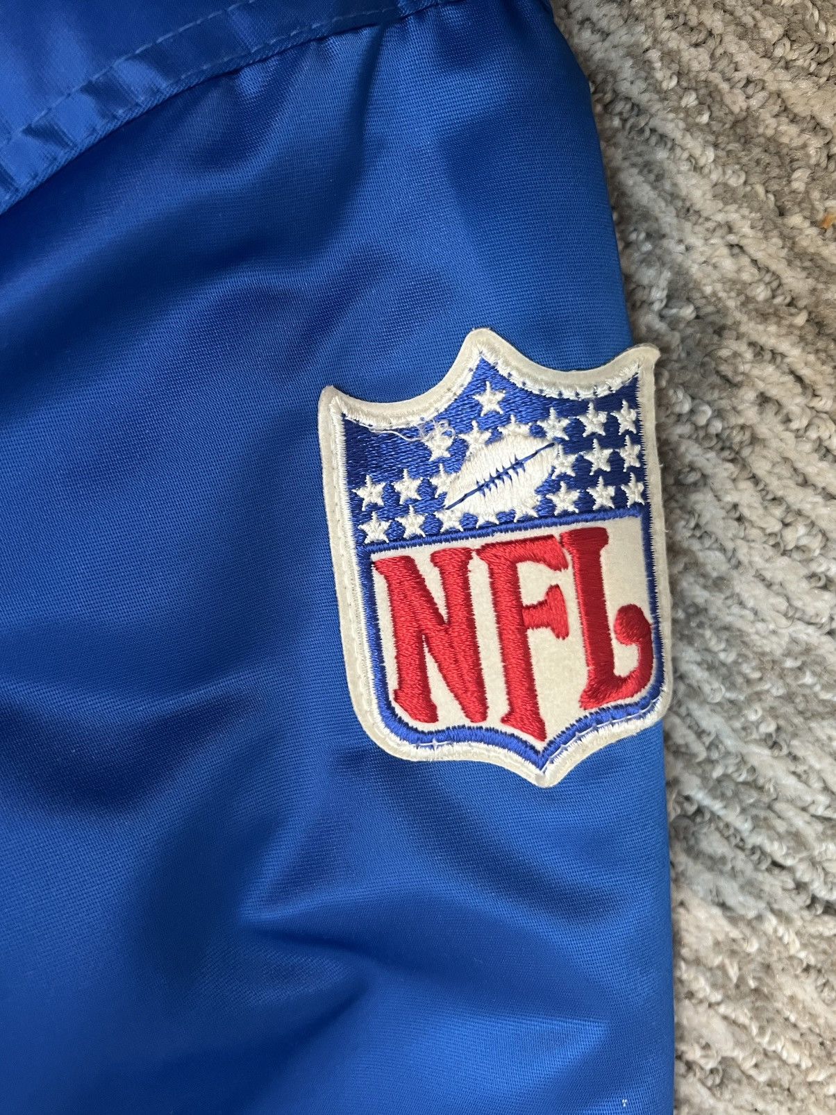 NFL × Starter Vintage Los Angeles Rams Bomber Jacket Size US L / EU 52-54 / 3 - 4 Thumbnail