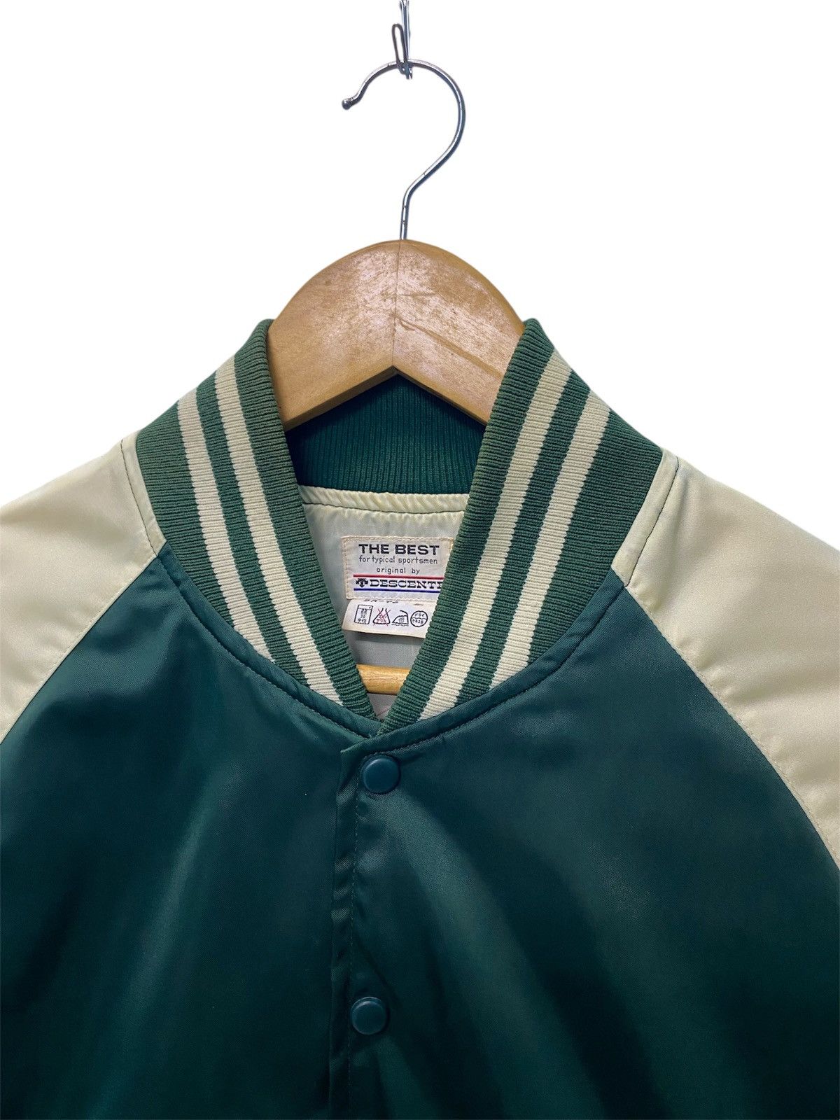 Descente × Vintage Vintage 90s descente varsity jacket buton up Size US M / EU 48-50 / 2 - 2 Thumbnail