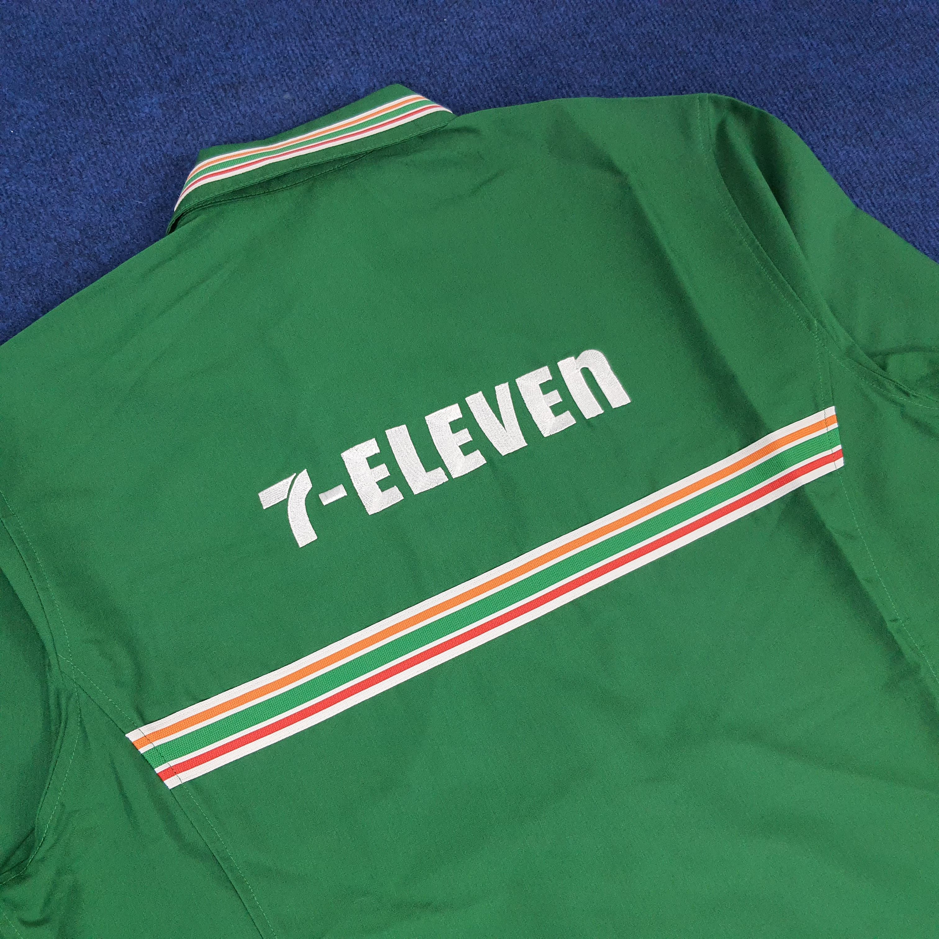 Japanese Brand × Vintage Vintage 7 Eleven Japan Edition Staff Uniform Jacket Size US L / EU 52-54 / 3 - 4 Thumbnail