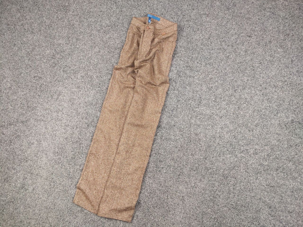 Escada Escada Sport Linda Wool Blend Beige Womens Trouser Pants Size 34" / US 12 / IT 48 - 3 Thumbnail