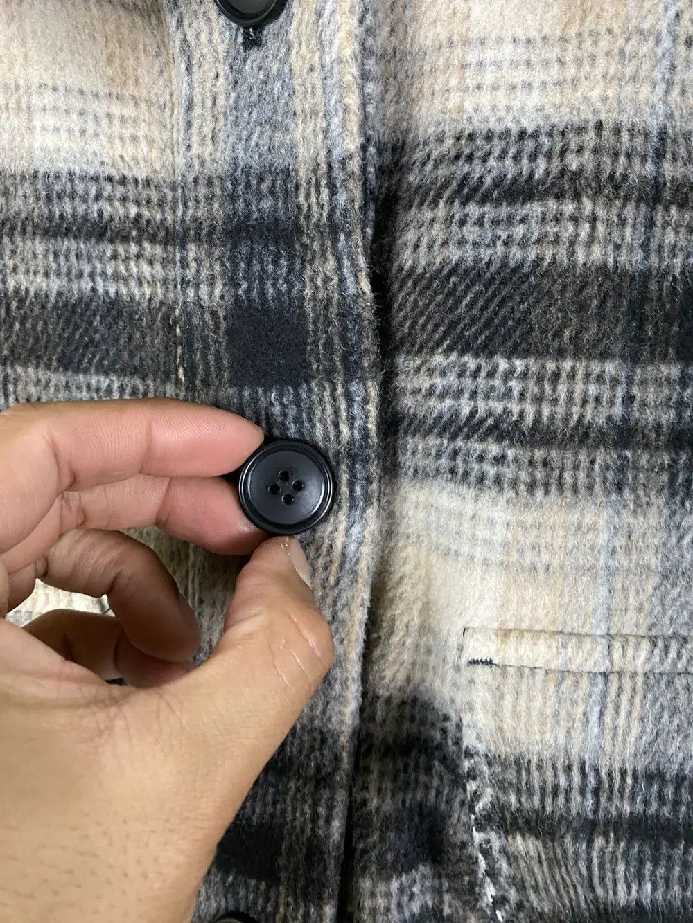 Uniqlo × Vintage Vintage Uniqlo Wool Flannel Jacket Pocket Size US XL / EU 56 / 4 - 9 Thumbnail
