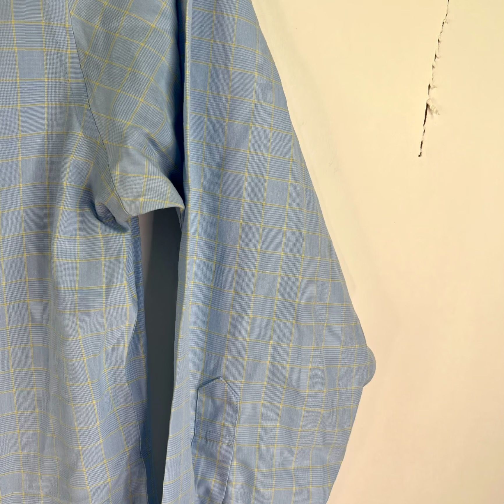 Brooks Brothers VINTAGE Brooks Brothers SHIRT Mens Slim Fit Check Pattern Button Up Chest 52 in Blue 16-34 Classic 90s Mens Size US L / EU 52-54 / 3 - 2 Thumbnail