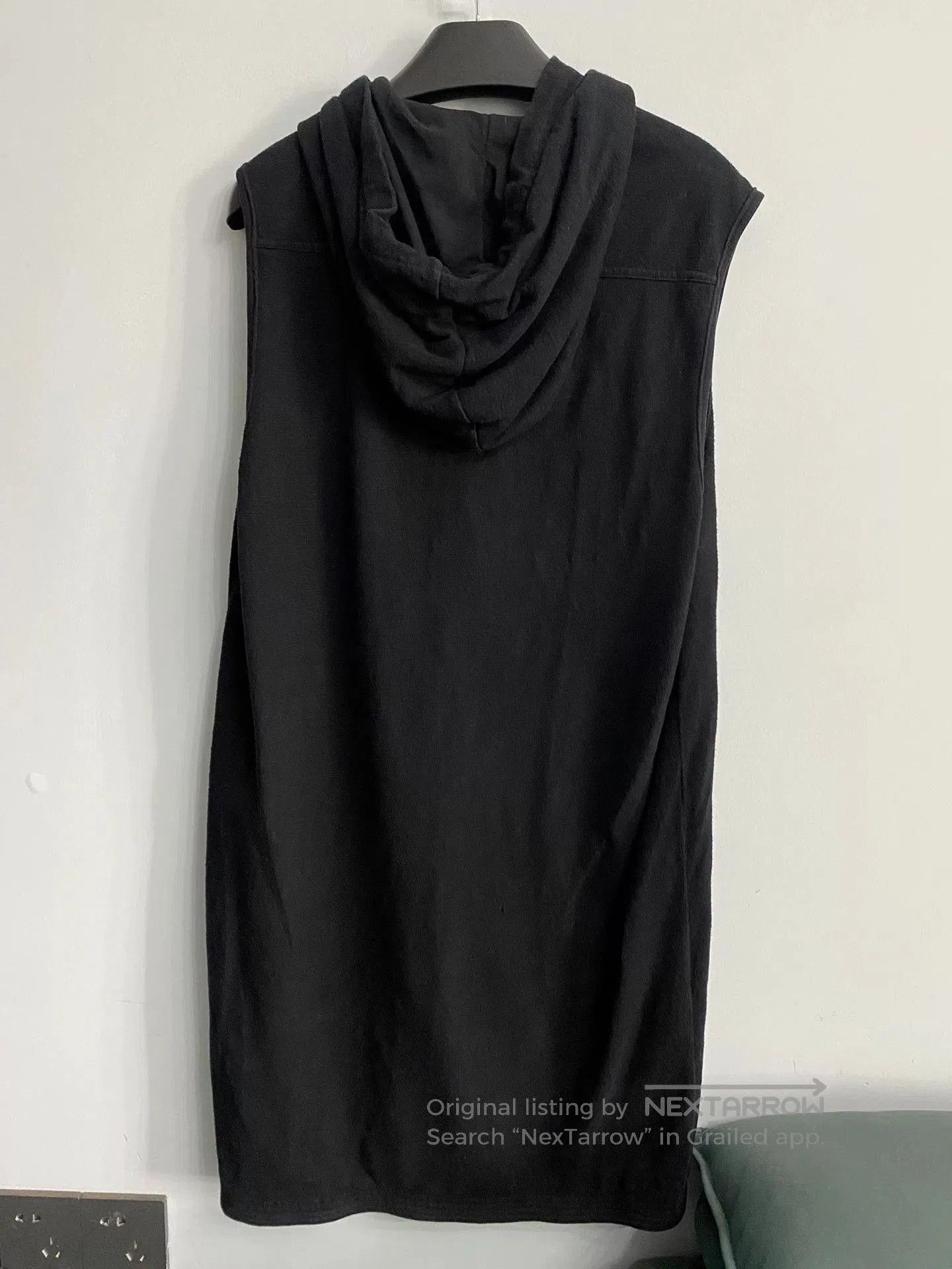 Rick Owens Rick Owens Long Black Sleeveless Coat. Size US M / EU 48-50 / 2 - 2 Thumbnail