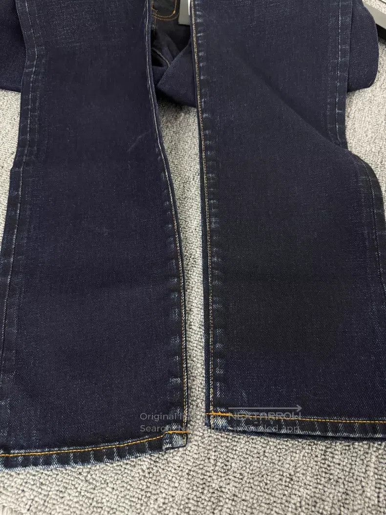 Saint Laurent Paris Saint Laurent Paris Indigo Raw Yellow Line Denim Pants Size US 31 - 4 Thumbnail