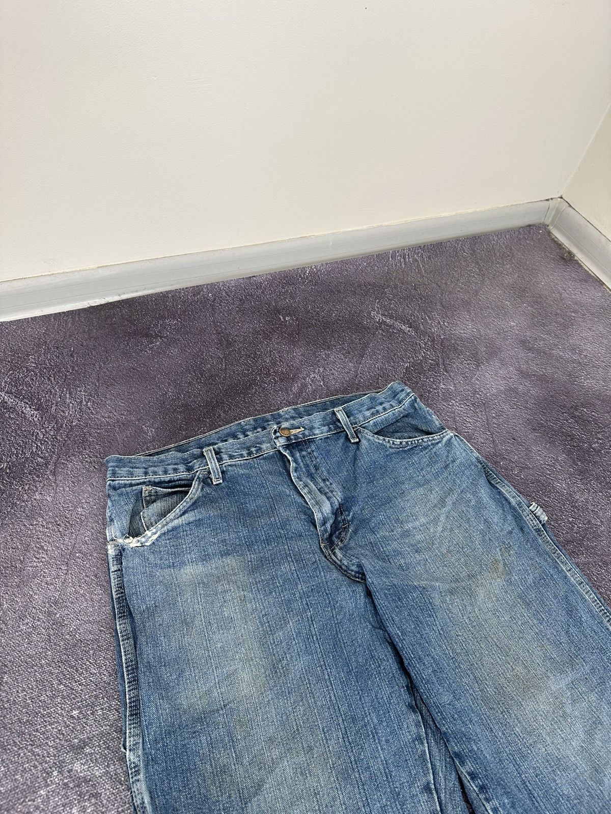 Dickies Vintage Dickies Distressed USA Baggy Cargo Carpenter Pants Size US 34 / EU 50 - 14 Thumbnail