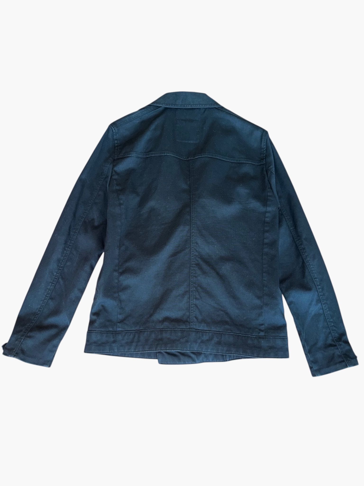 Allsaints 🦅 AllSaints London - Black Biker Textile Jacket Size US M / EU 48-50 / 2 - 2 Thumbnail