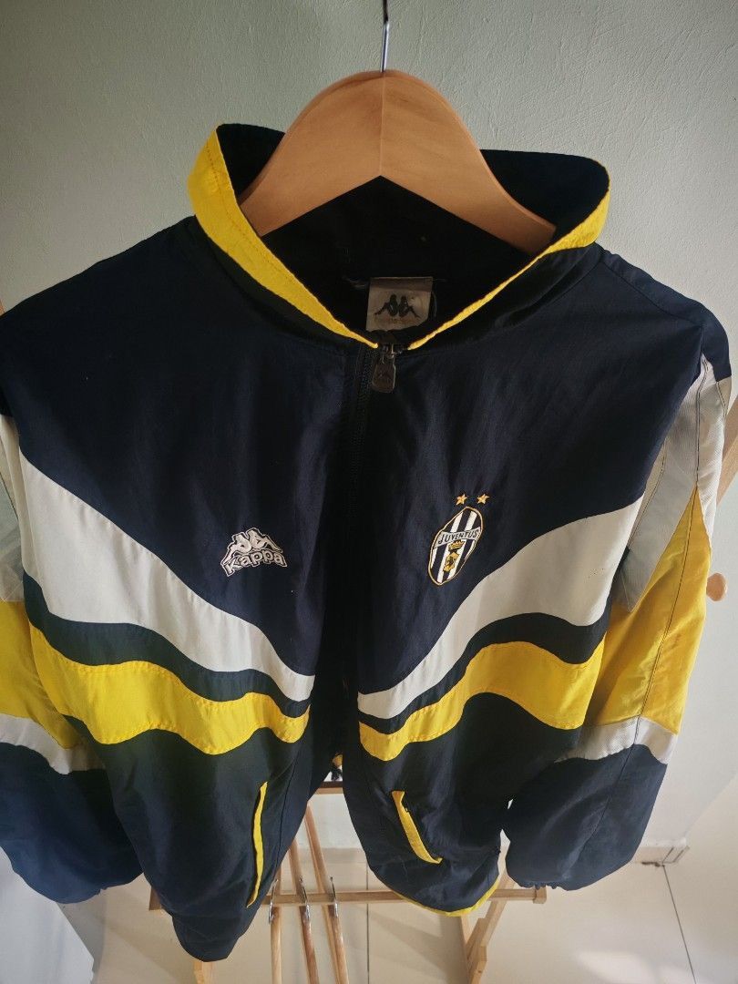 Kappa Vintage 90s Kappa Juventus Windbreaker Jacket Size US XL / EU 56 / 4 - 3 Thumbnail