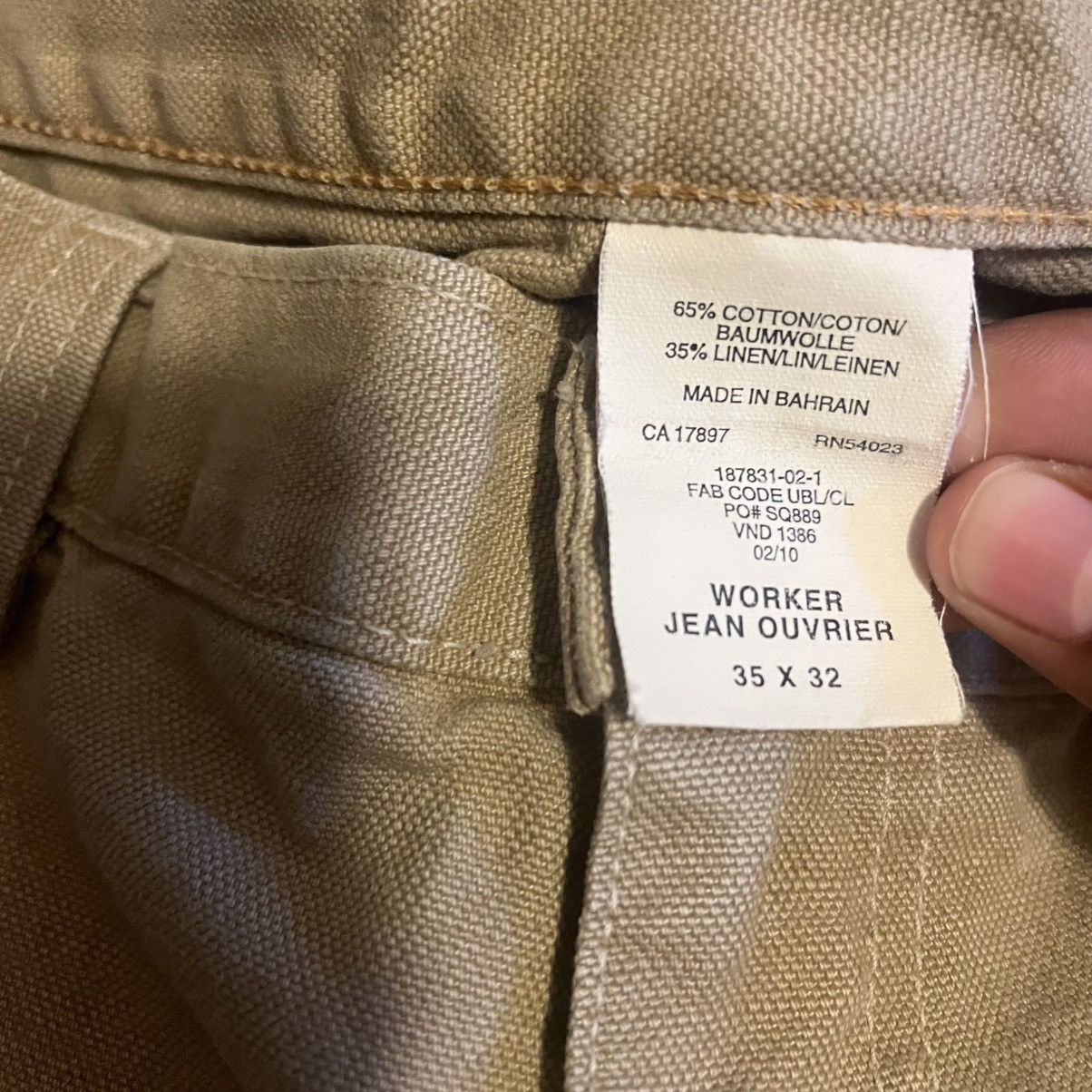 Gap Tan GAP baggy workwear pants Size US 35 - 3 Thumbnail