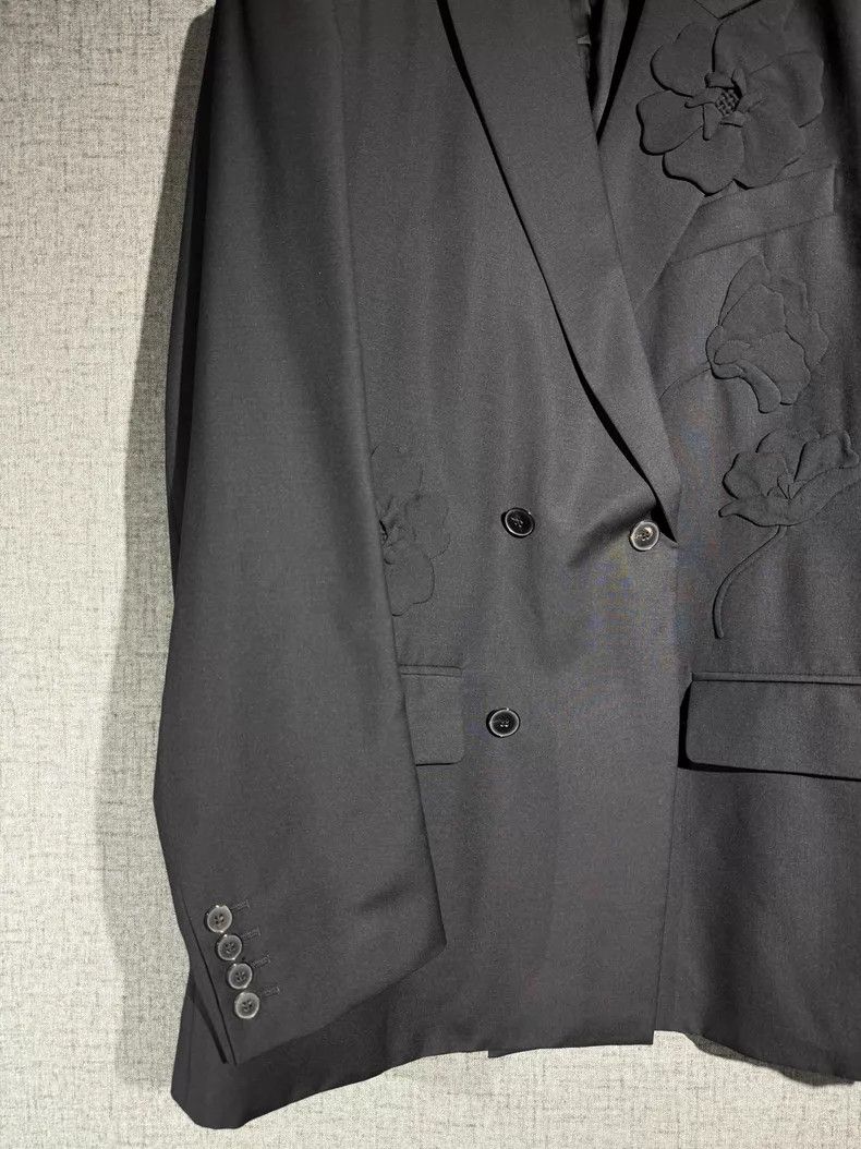 Valentino Valentino Mohair wool double-breasted suit Size 48S - 2 Thumbnail