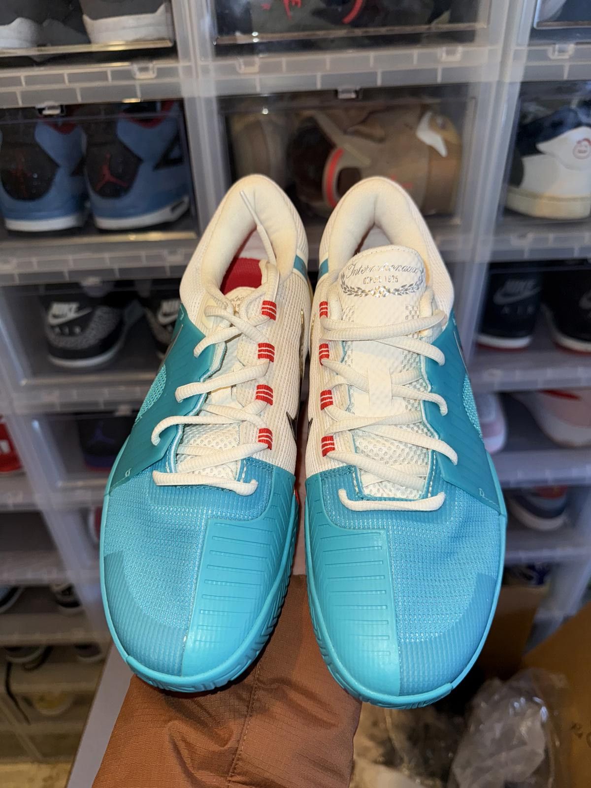 Nike UNRELEASED 2026 Nike GP Challenge 1 Premium Women Hard Court Tennis Shoes Sample Size US 7 / IT 37 - 3 Thumbnail