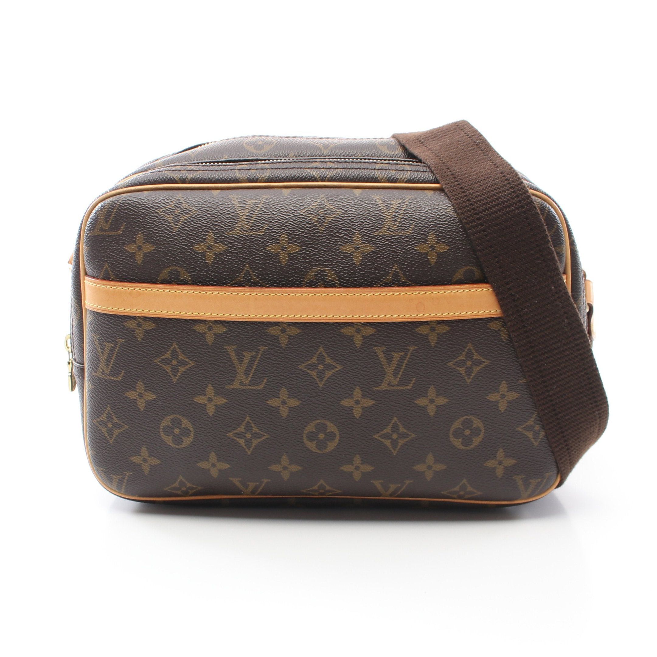 Louis Vuitton Louis Vuitton Reporter Pm Monogram Shoulder Bag Leather Brown Size ONE SIZE - 1 Thumbnail