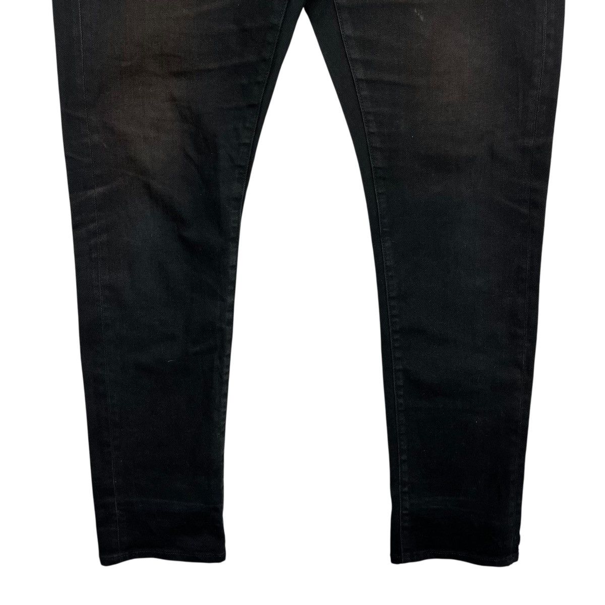 Japanese Brand Vintage Japanese Designer Black Selvedge Denim Size US 36 / EU 52 - 4 Thumbnail