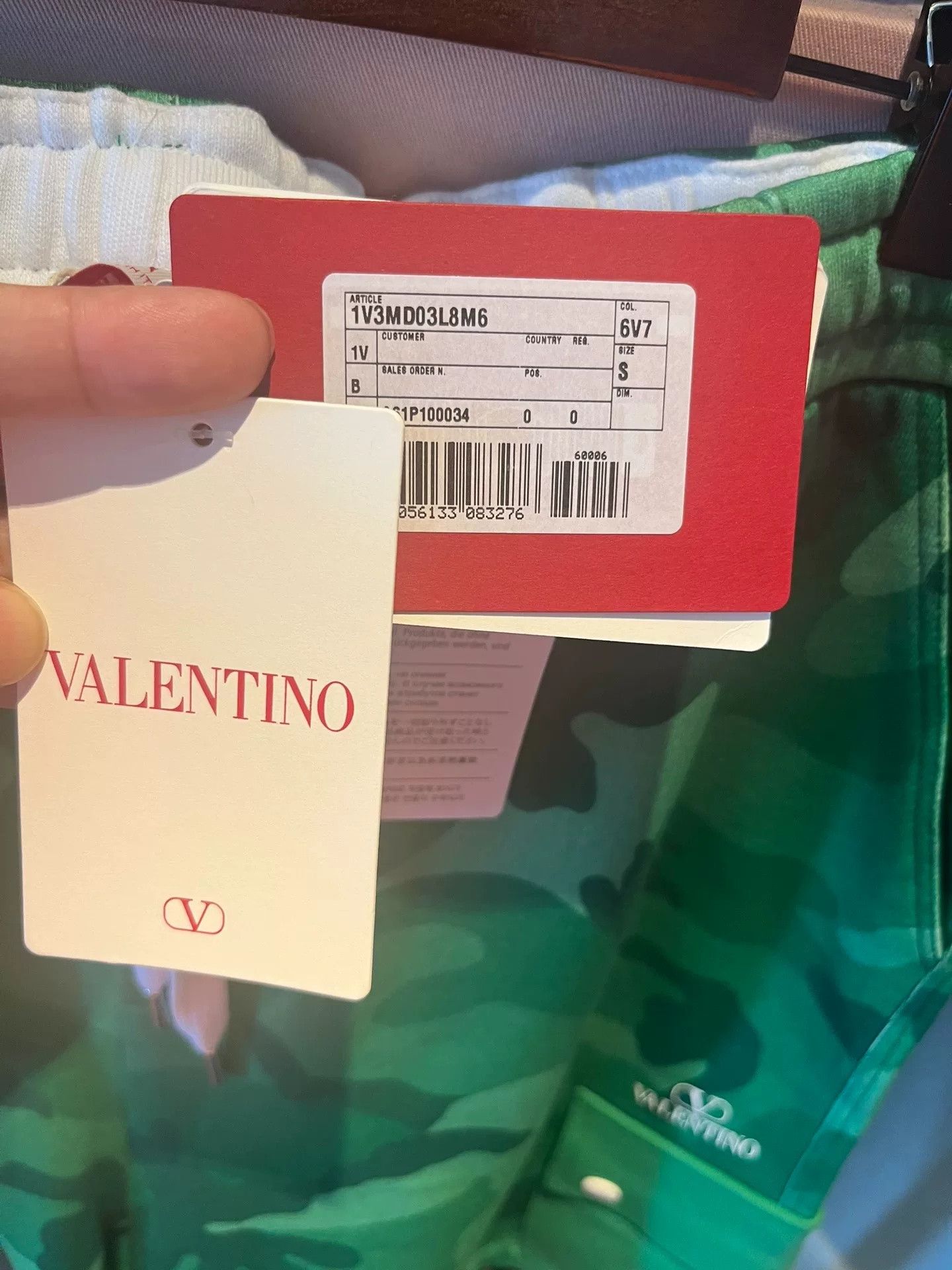 Valentino Valentino Green Camouflage Shorts S Size US 26 / EU 42 - 6 Thumbnail