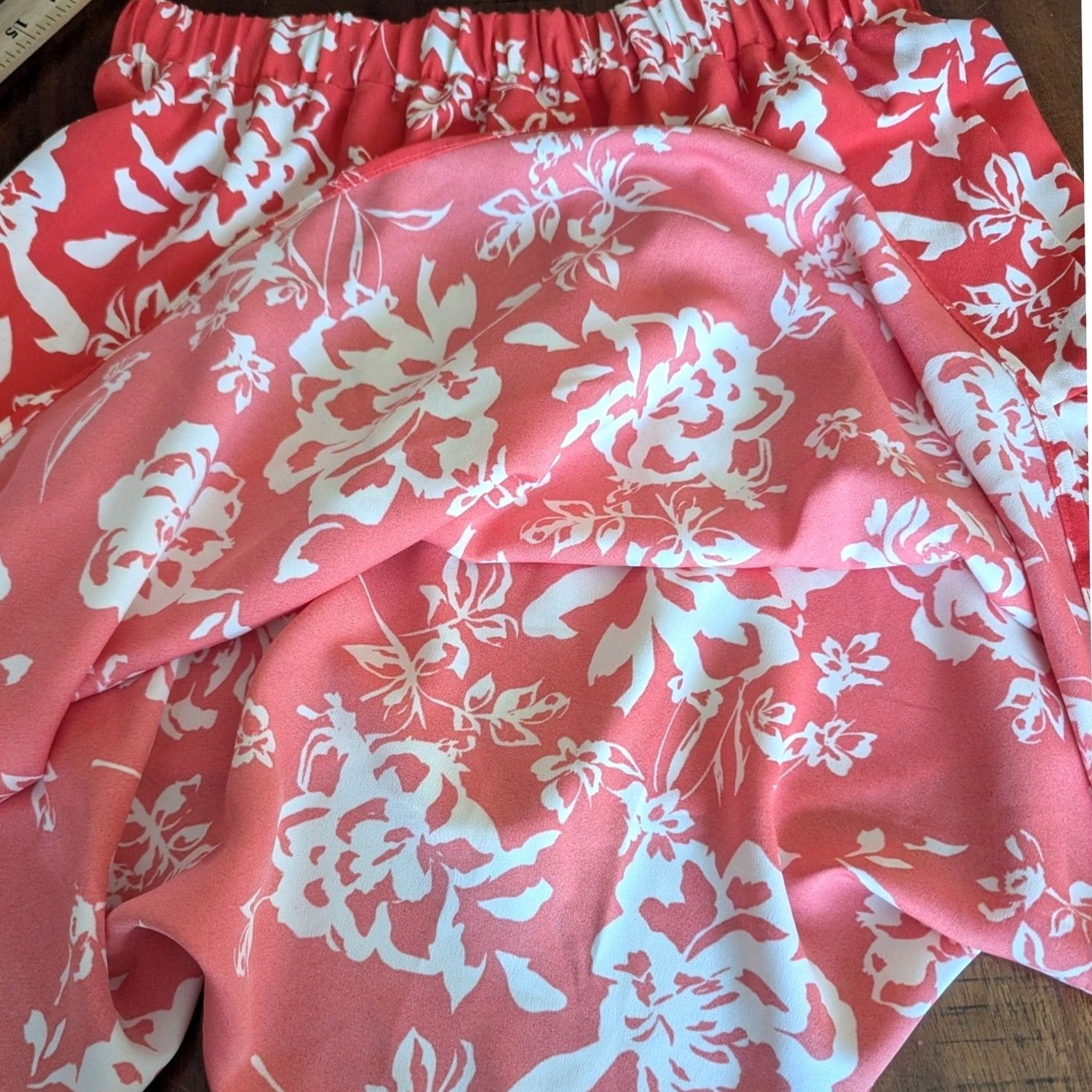 Loft LOFT Floral Tiered Ruffle Mini Skirt XS Elastic Waist Multicolor Floral Pattern, Short, Pull On, Chiffon, Lined, Spring/Summer, Women, Skirt Size 26" / US 2 / IT 38 - 3 Thumbnail