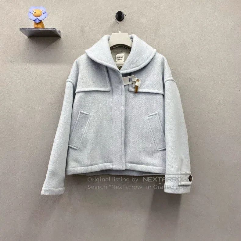 Hermes Hermes Baby Blue Jacket Size XS / US 0-2 / IT 36-38 - 1 Thumbnail