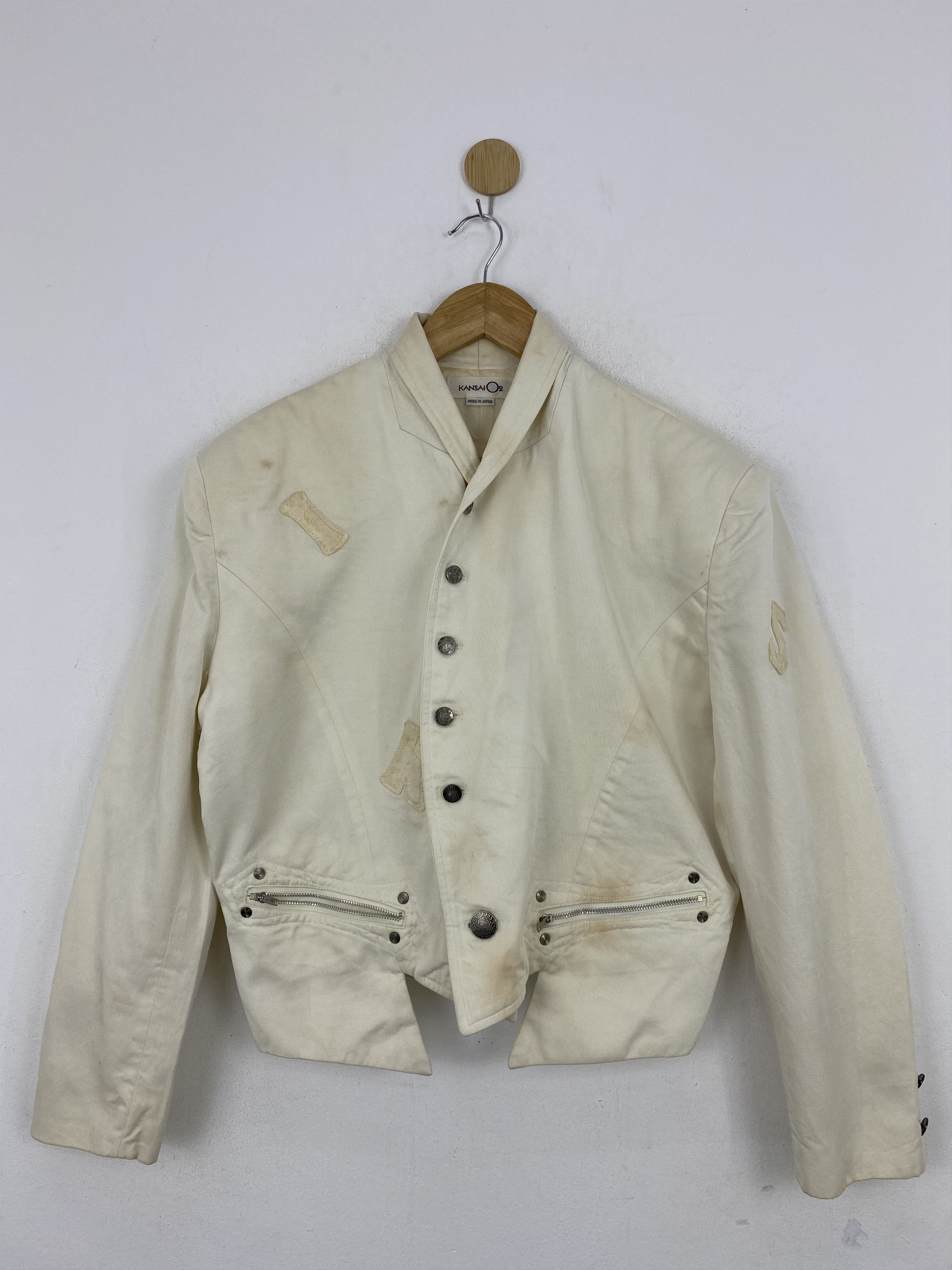Japanese Brand Vintage Kansai O2 Button Up Jacket JA0135 Size US S / EU 44-46 / 1 - 1 Thumbnail