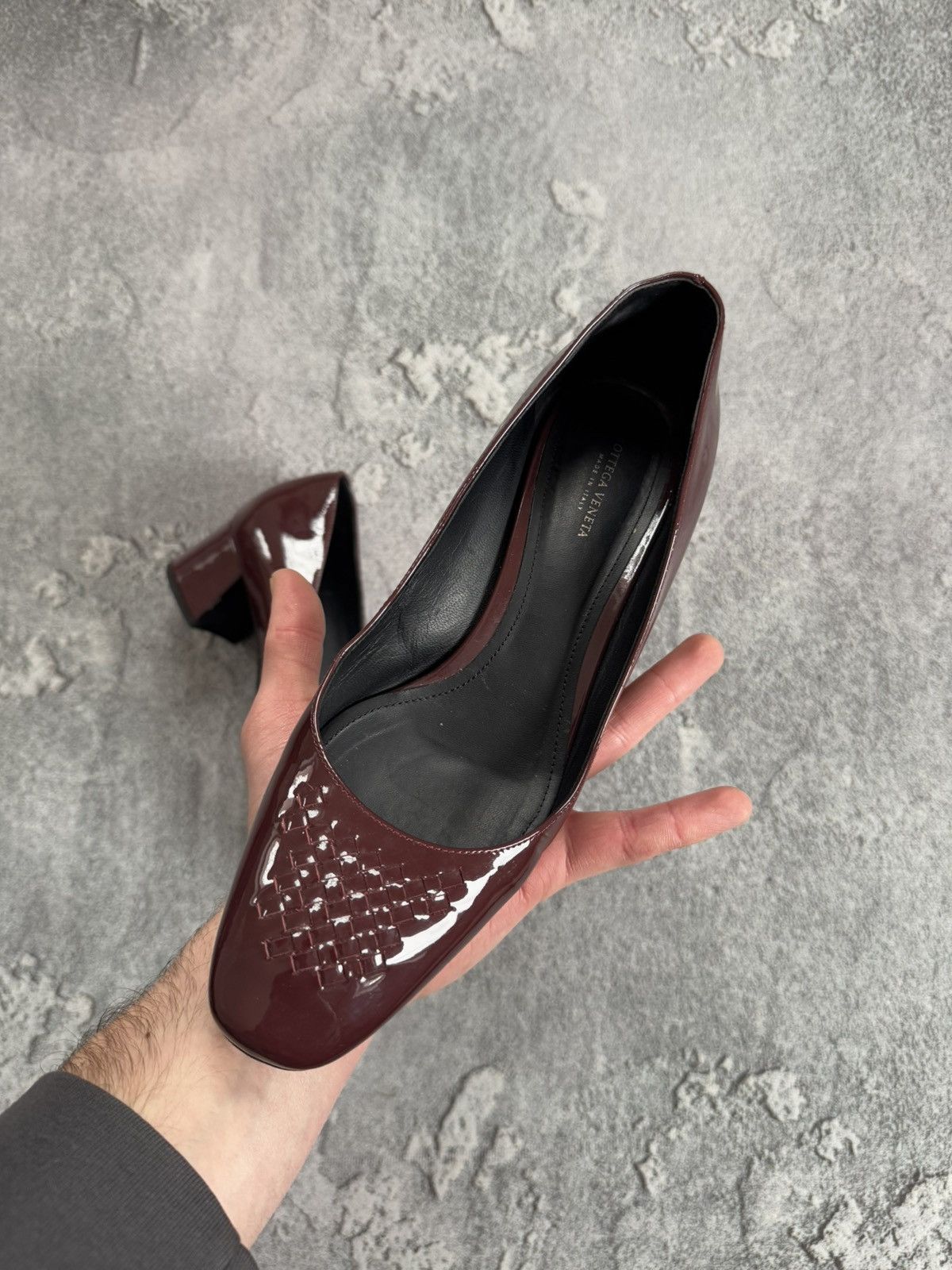 Bottega Veneta × Designer Bottega Veneta 38size souliers lacquered high heels sandals Size US 8 / IT 38 - 9 Thumbnail