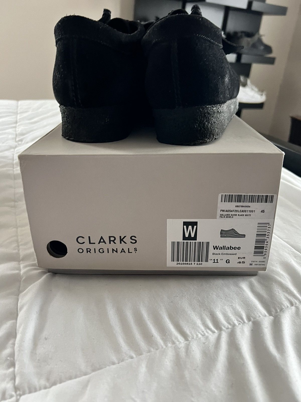 Clarks × Palm Angels Clarks Palm Angels Suede Wallabees Black Boots Size 13 Size US 13 / EU 46 - 3 Thumbnail