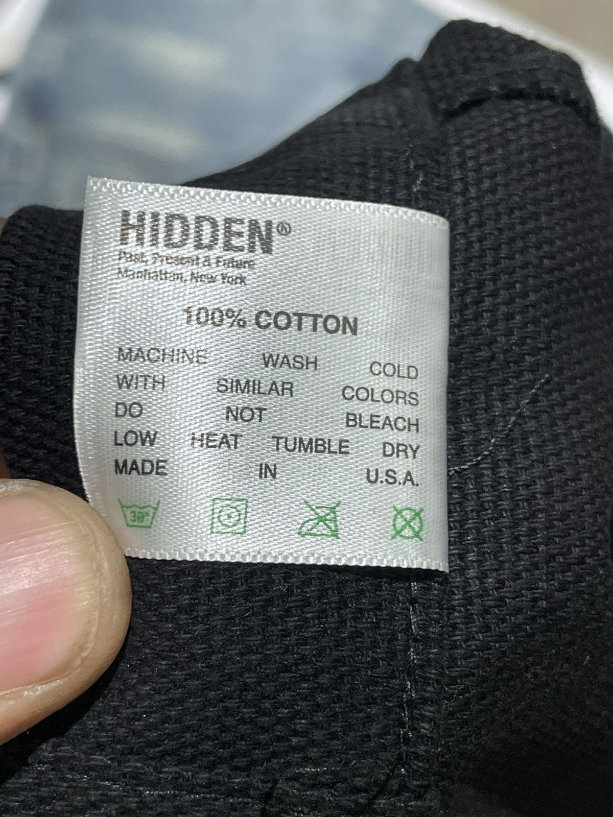 HIDDEN Hidden NY H logo 3M Tote Black Size ONE SIZE - 6 Thumbnail