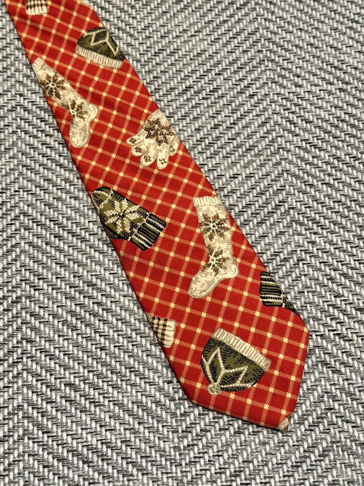 Jean Paul Gaultier Jean Paul Gaultier Knitwear Motif Tie Size ONE SIZE - 1 Thumbnail