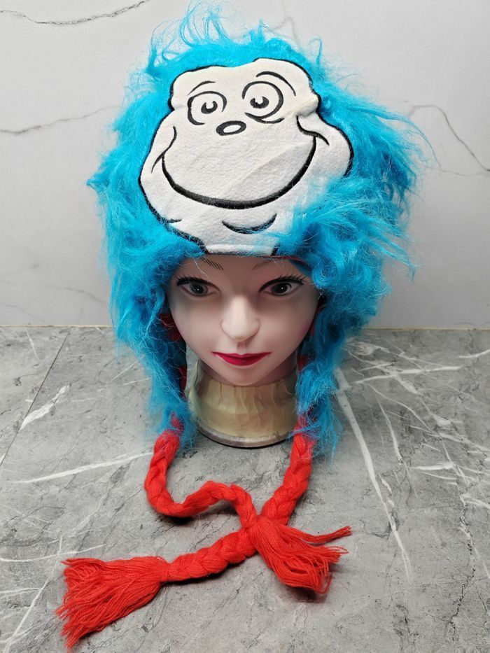 Anime Vintage Dr Seuss Beanie Snowcap Hat Size ONE SIZE - 1 Thumbnail