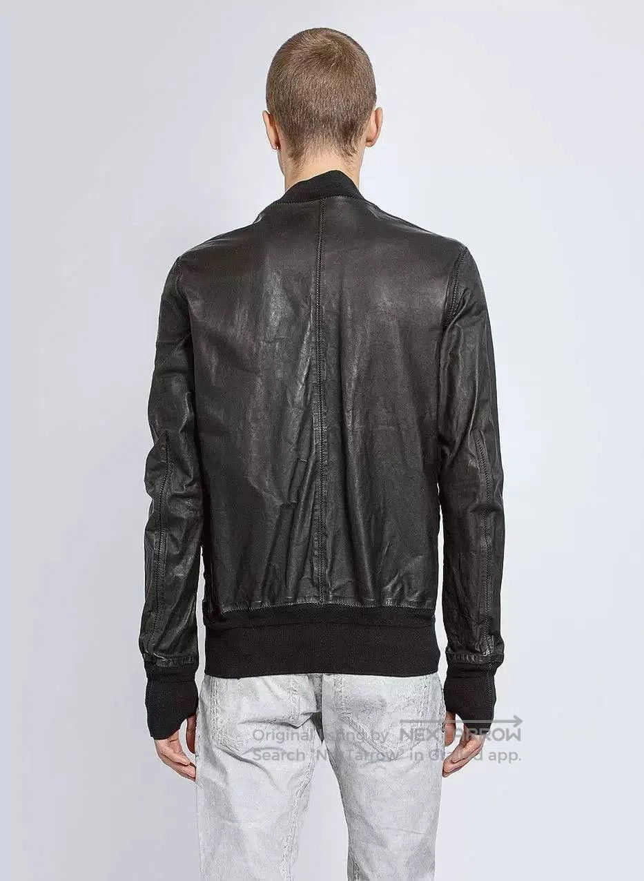 Isaac Sellam Experience isaac sellam leather MA1 bomber jacket. Size US XL / EU 56 / 4 - 8 Thumbnail