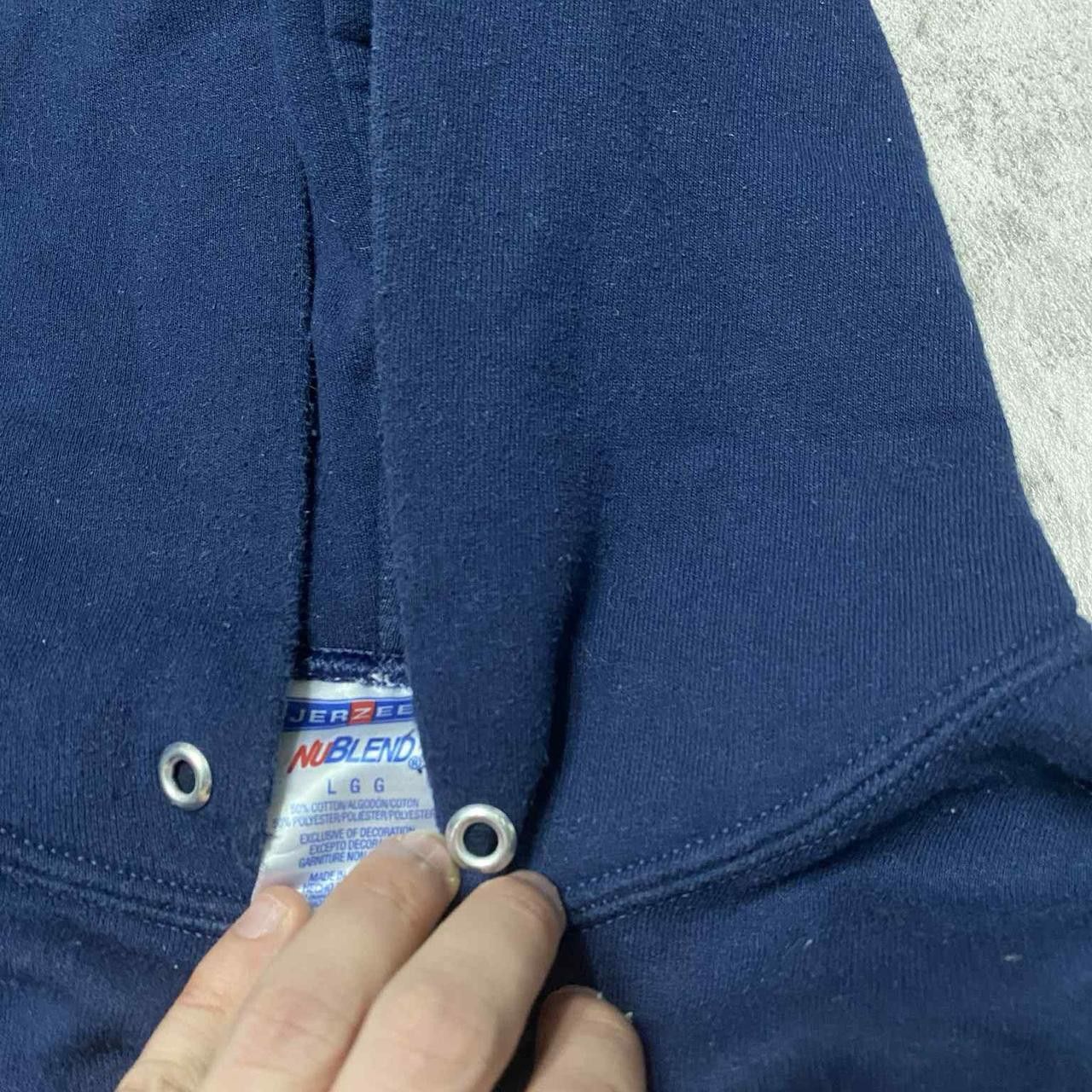 Other Navy blue hoodie with "In a world where you can be anything Size US L / EU 52-54 / 3 - 2 Thumbnail