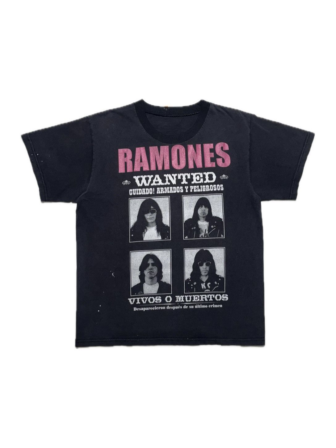 Band Tees 90s RAMONES Wanted perfectly thrashed tee Size US L / EU 52-54 / 3 - 1 Thumbnail