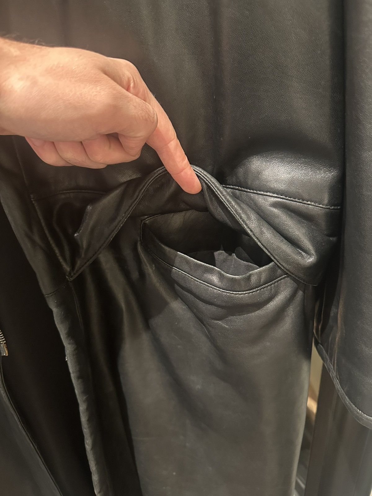 Corneliani Corneliani Leather Coat Size US M / EU 48-50 / 2 - 15 Thumbnail