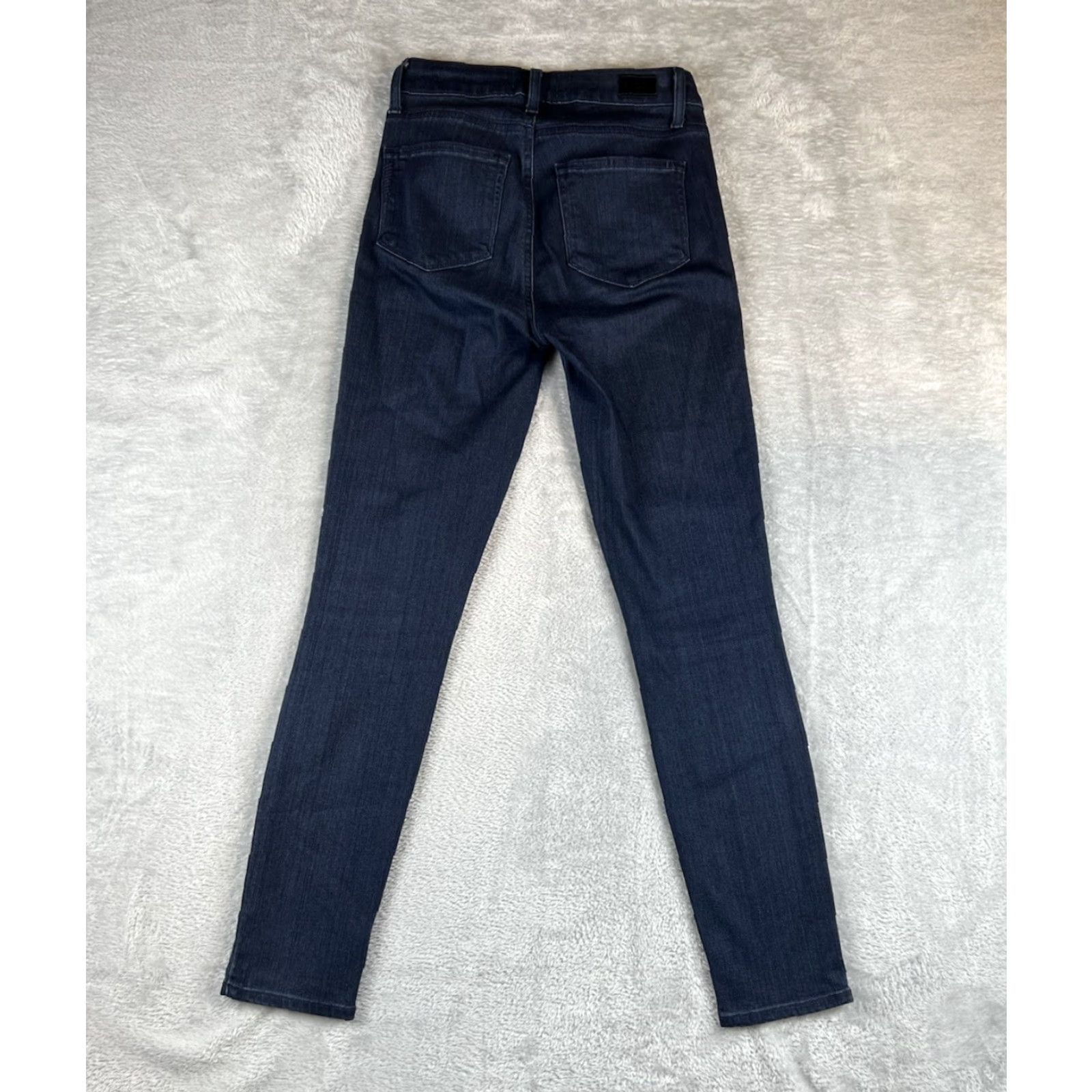 Paige VINTAGE Paige Margot Ankle jeans Womens 24 Blue stretch denim Skinny Dark Wash Denim Size 42" / US 20 - 3 Thumbnail