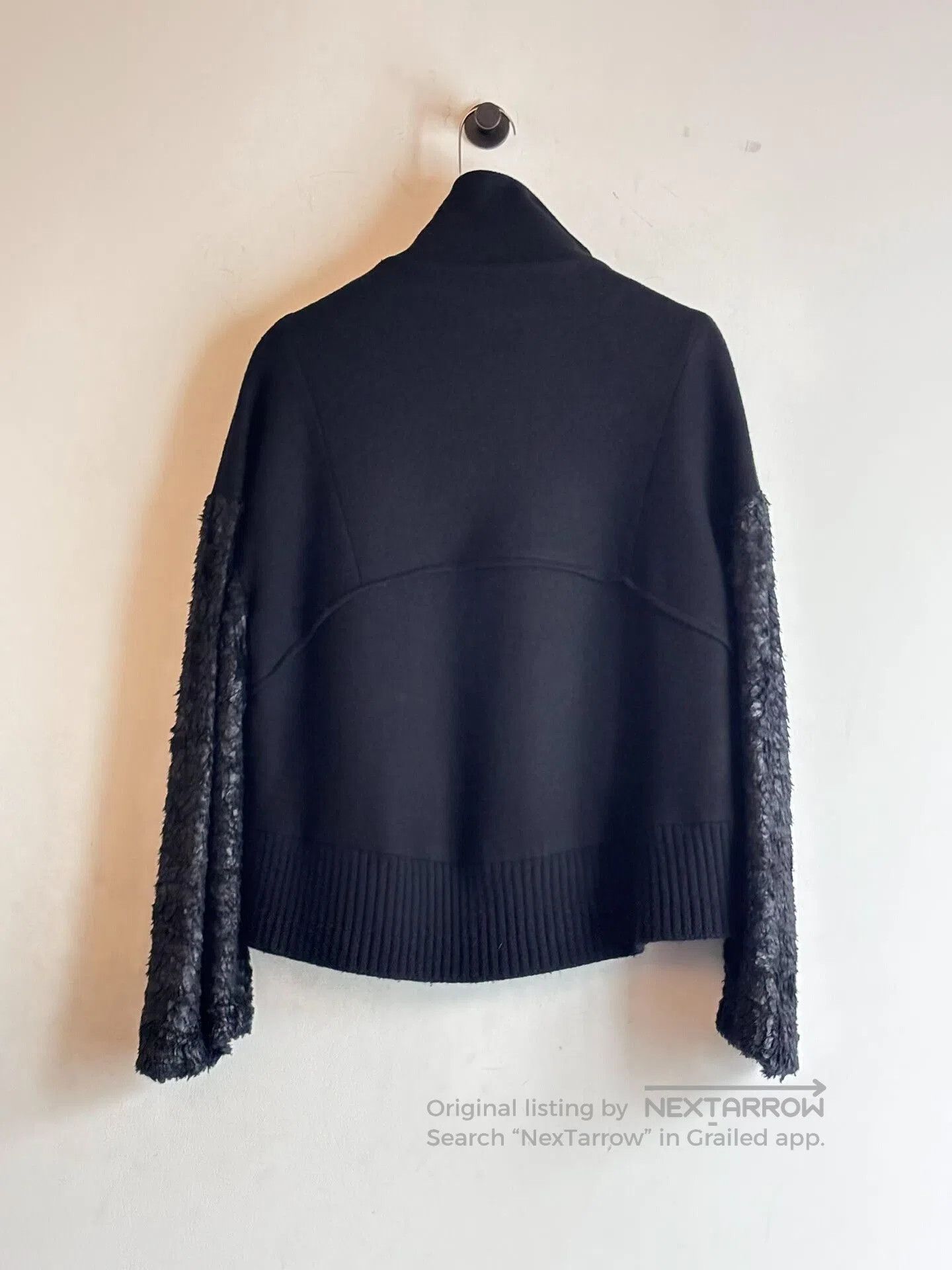 Ann Demeulemeester Ann Demeulemeester Black Feather Jacket. Size XS / US 0-2 / IT 36-38 - 6 Thumbnail