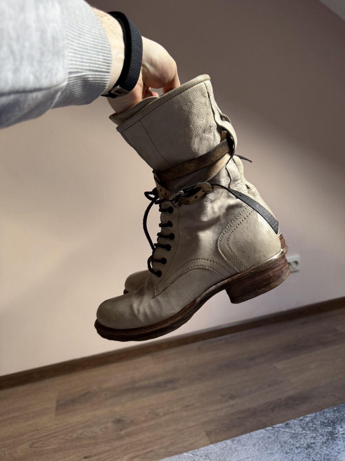 A.S.98 Ann Demeulemeester, CCP Style Boots Womens Y2K Opium Awantga Size US 8 / IT 38 - 6 Thumbnail
