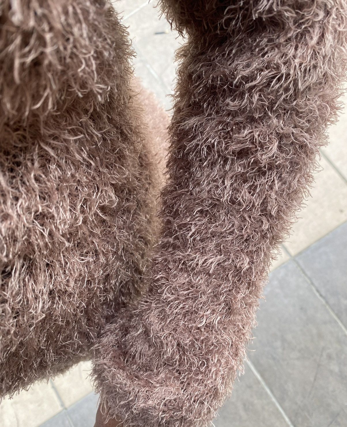 G.O.A Fuzzy Mohair Mesh Knit