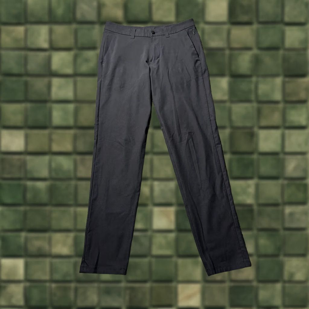 Lululemon Lululemon ABC Pants Mens 30 Black Slim Fit Trouser Warpstreme LM5975S Size US 30 / EU 46 - 1 Thumbnail