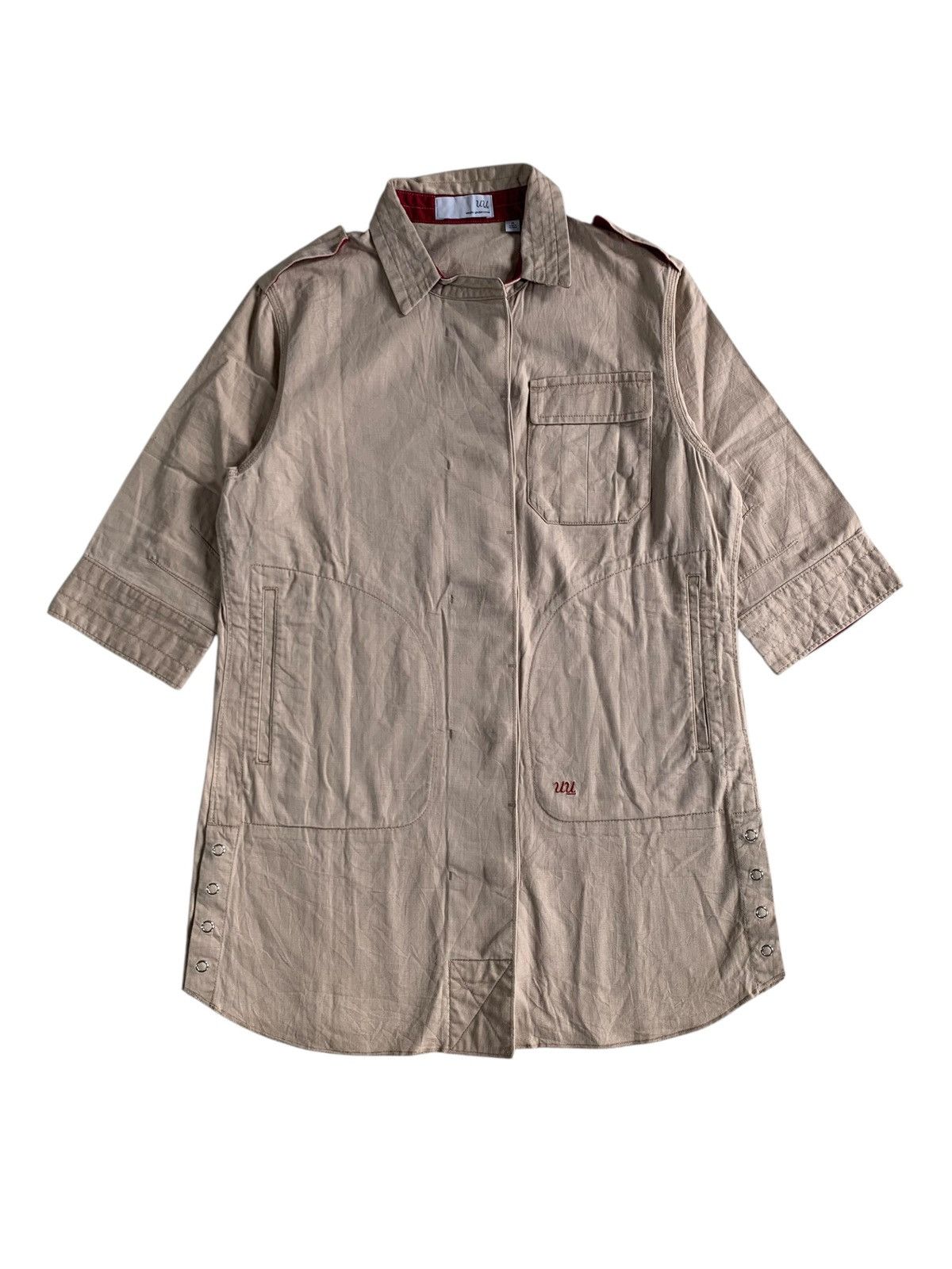 Undercover × Uniqlo Uniqlo x undercover raw military shirt Size US M / EU 48-50 / 2 - 1 Thumbnail