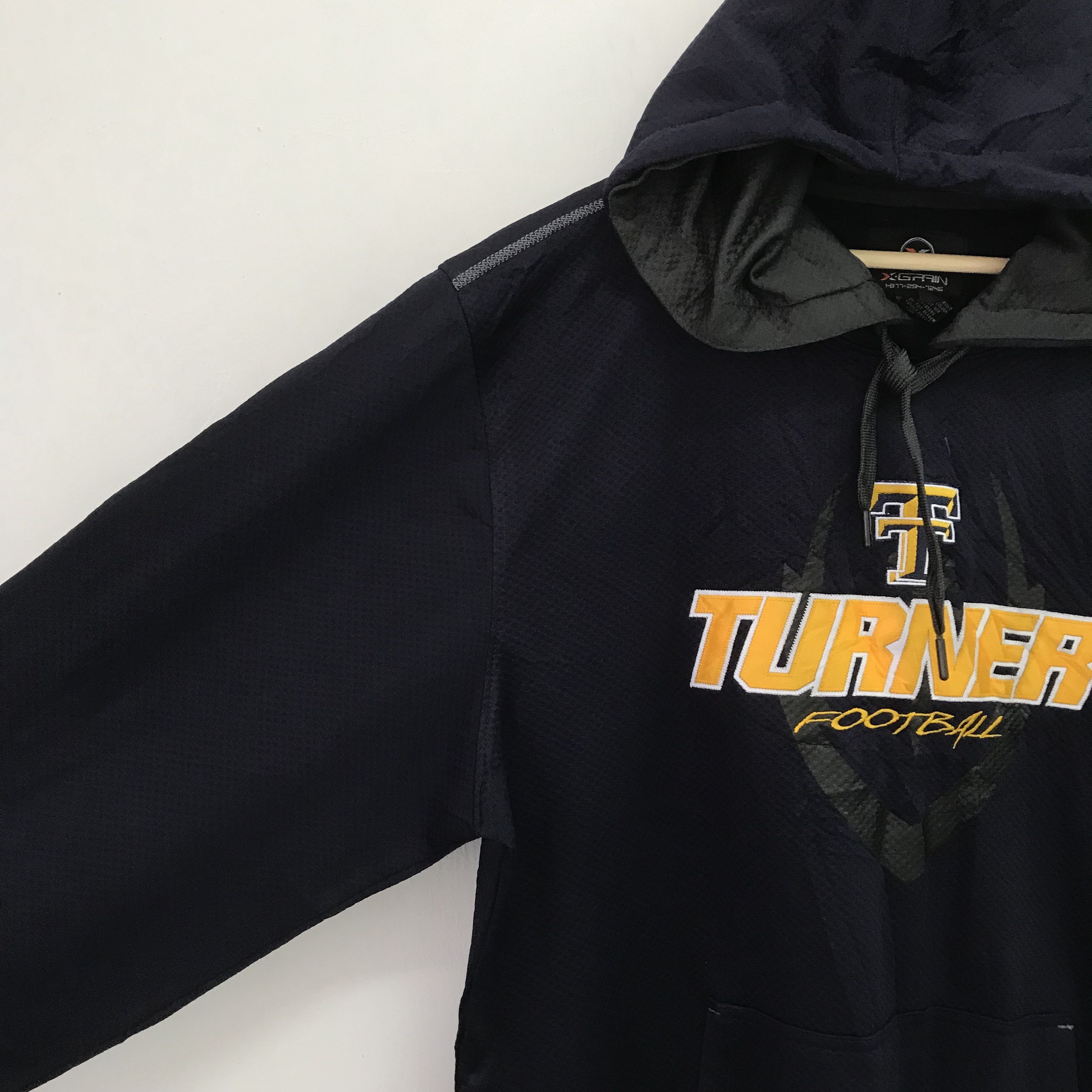 Vintage Vintage Turner Football Blue Sweater - 593 Size US XXL / EU 58 / 5 - 4 Thumbnail