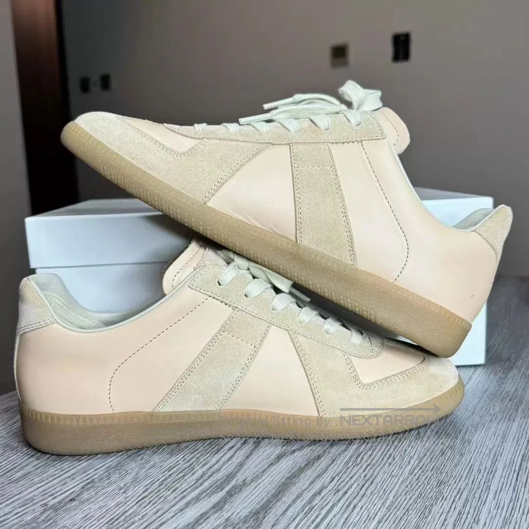 Maison Margiela Beige Low. Size US 8 / EU 41 - 3 Thumbnail