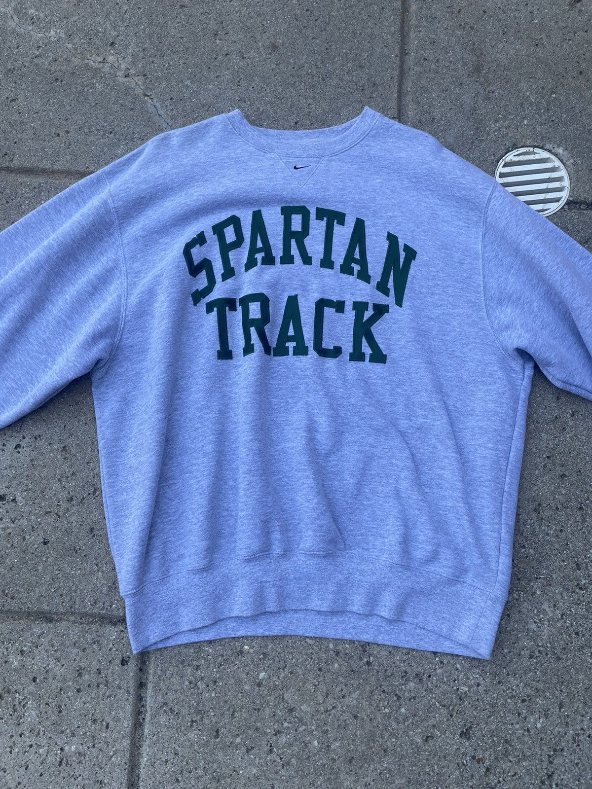 nike crewneck embroidered sweatshirt