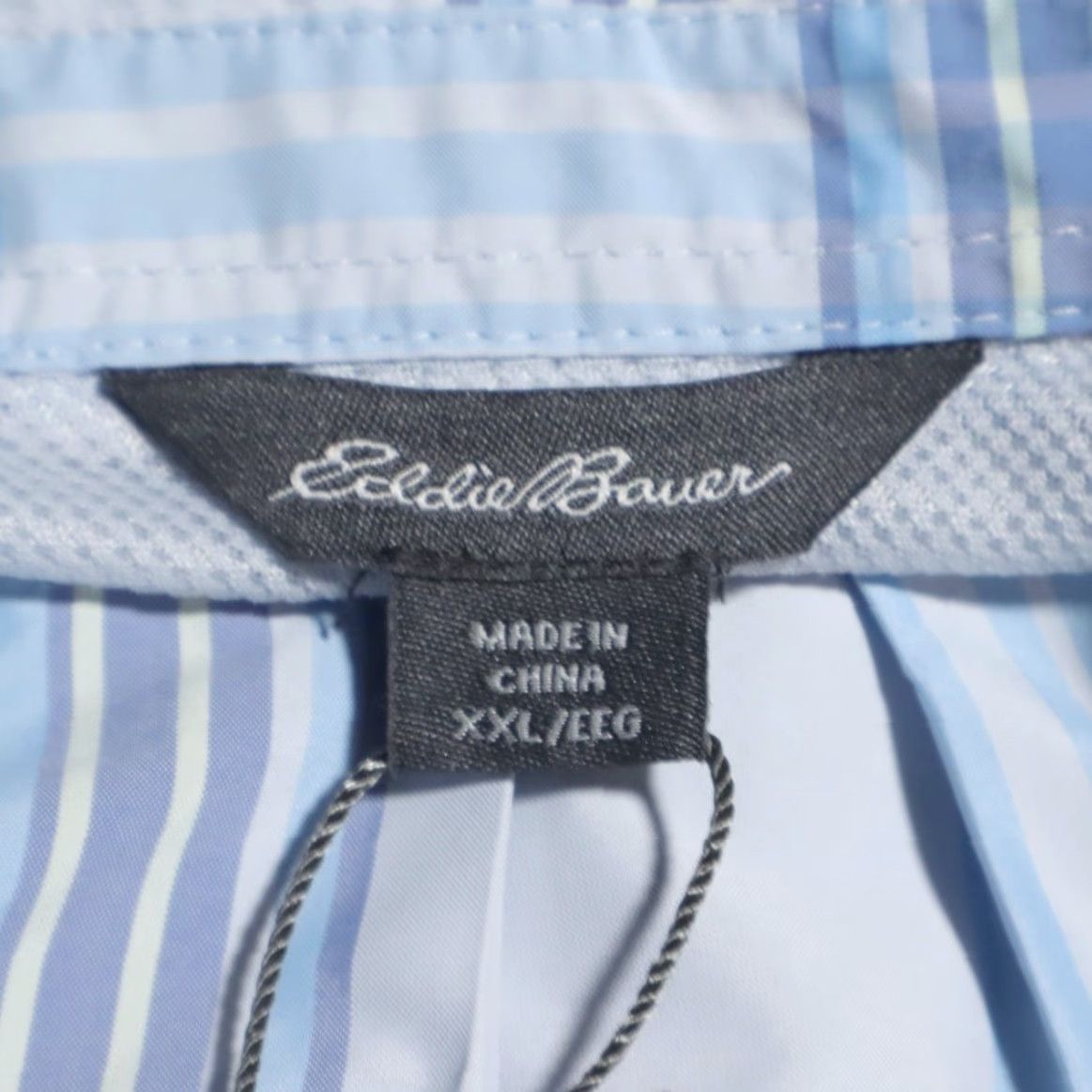 Eddie Bauer Eddie Bauer Adventure Plaid Button Up Shirt Blue Women's 2XL Size XXL / US 16-18 / IT 52-54 - 5 Thumbnail