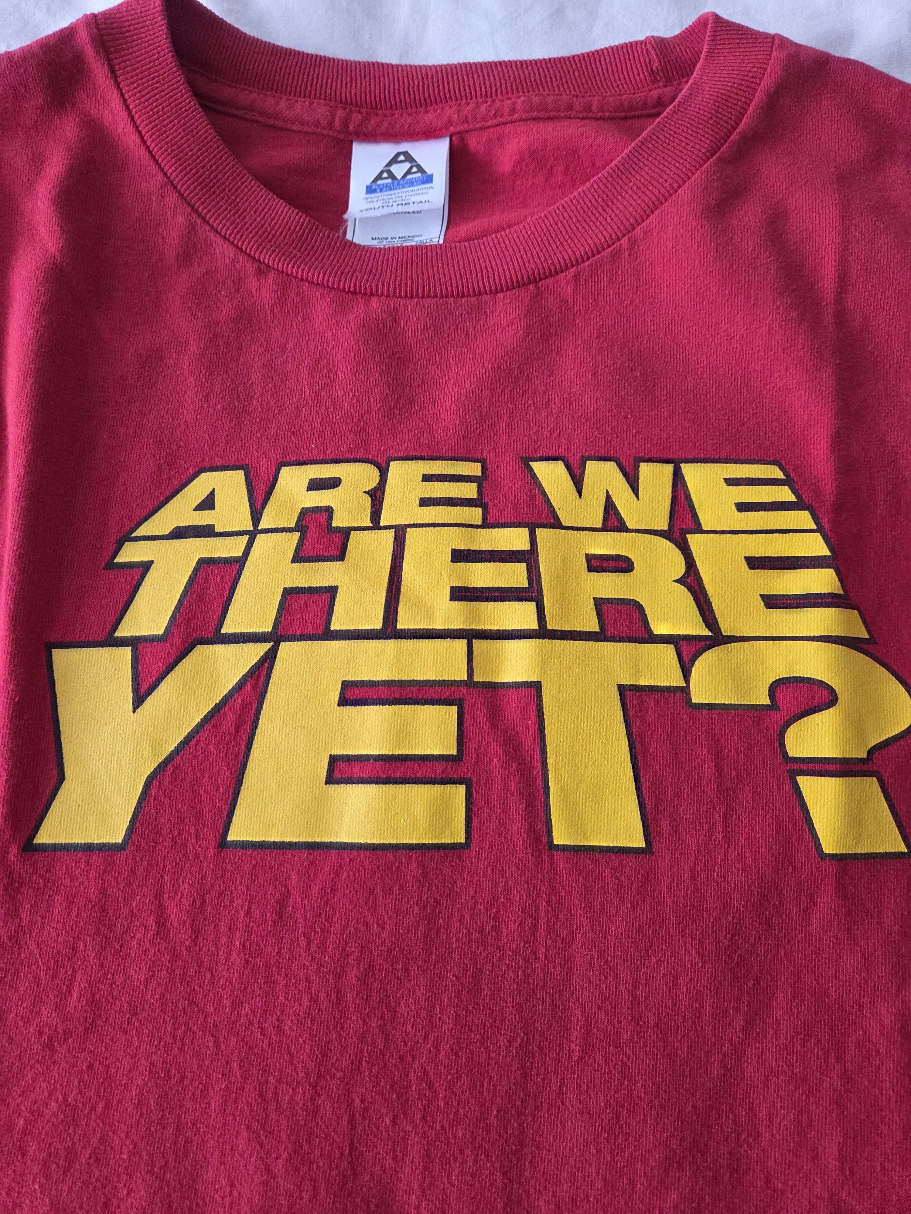 Vintage Are we there yet? 2005 movie tee Size US M / EU 48-50 / 2 - 2 Thumbnail