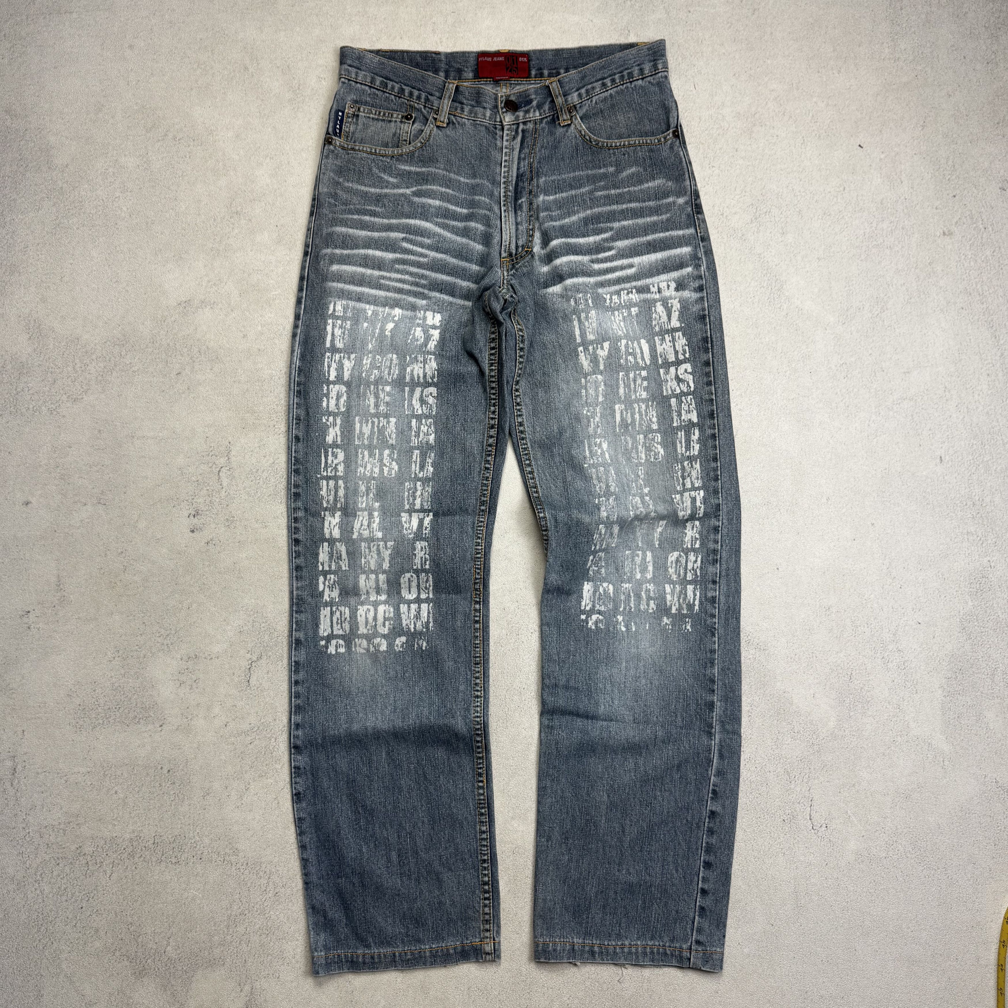 Japanese Brand Nylaus Y2K Japanese Brand Poem Jeans Size US 30 / EU 46 - 1 Thumbnail
