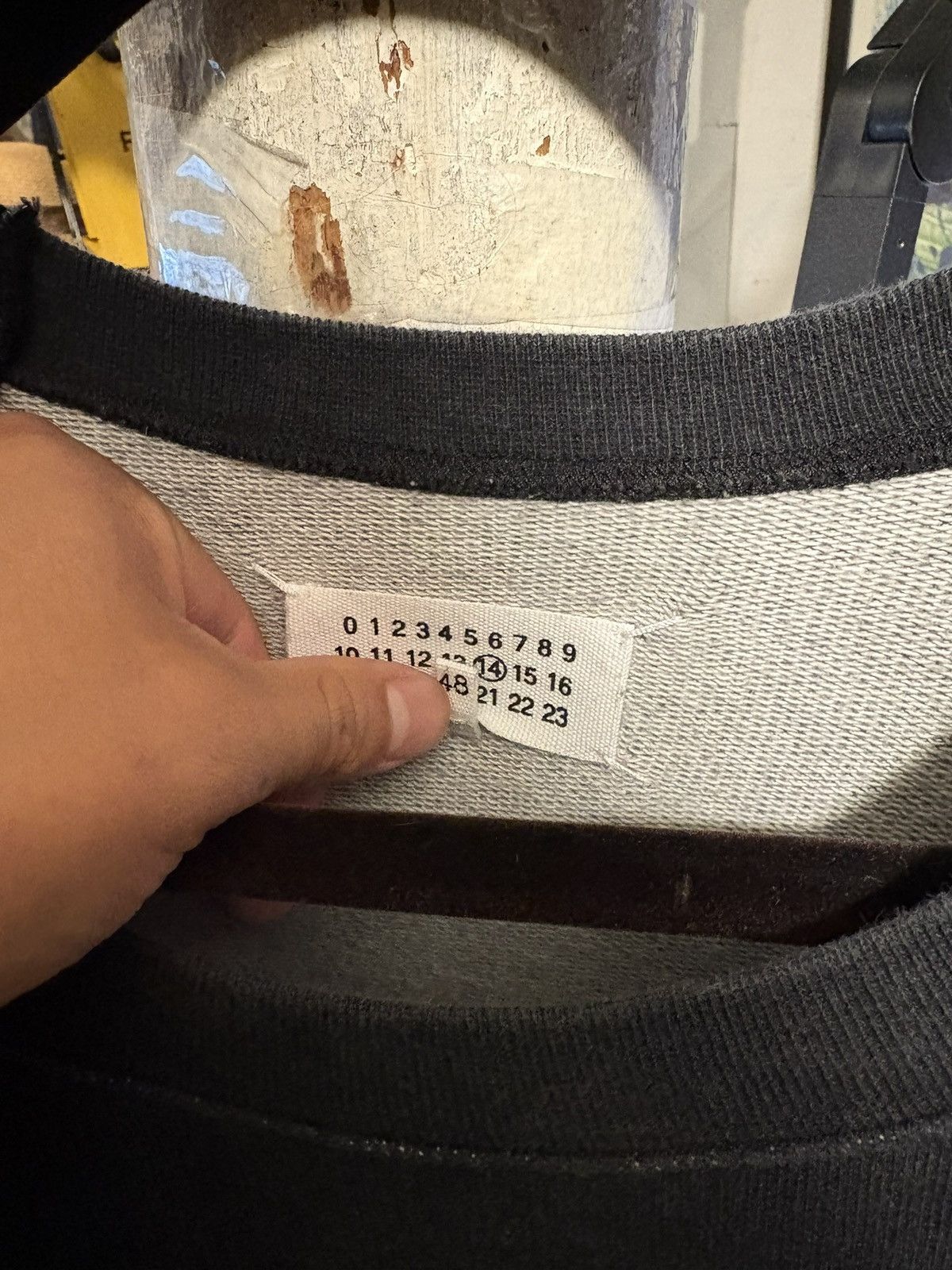 Maison Margiela MAISON MARGIELA - Re-Edition Oversized Patchwork Sweater 🫐 Size US M / EU 48-50 / 2 - 11 Thumbnail