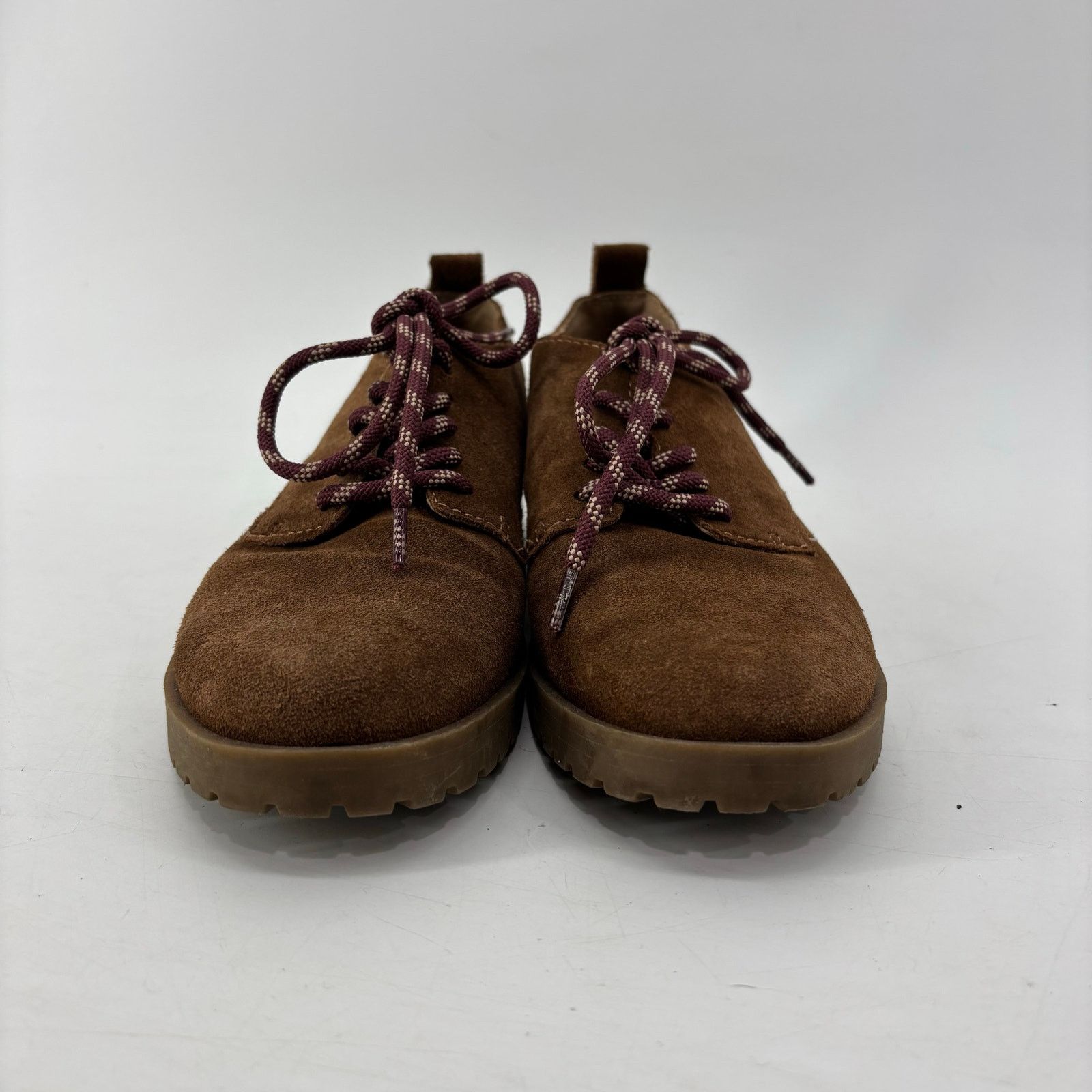 Other Crown Vintage Womens Sz 6 Lowell Oxford Suede Lace Up Size US 6 / IT 36 - 11 Thumbnail