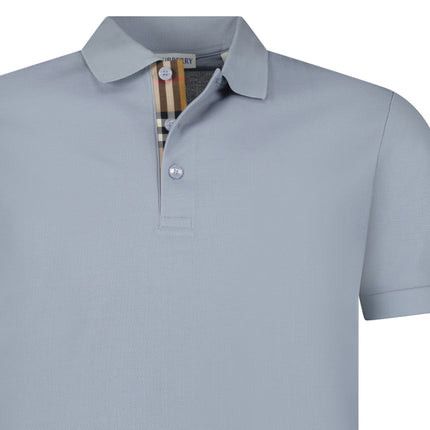 Burberry o1w1db10326 Hartford Polo Shirt in Gale Blue Size US XXL / EU 58 / 5 - 2 Thumbnail
