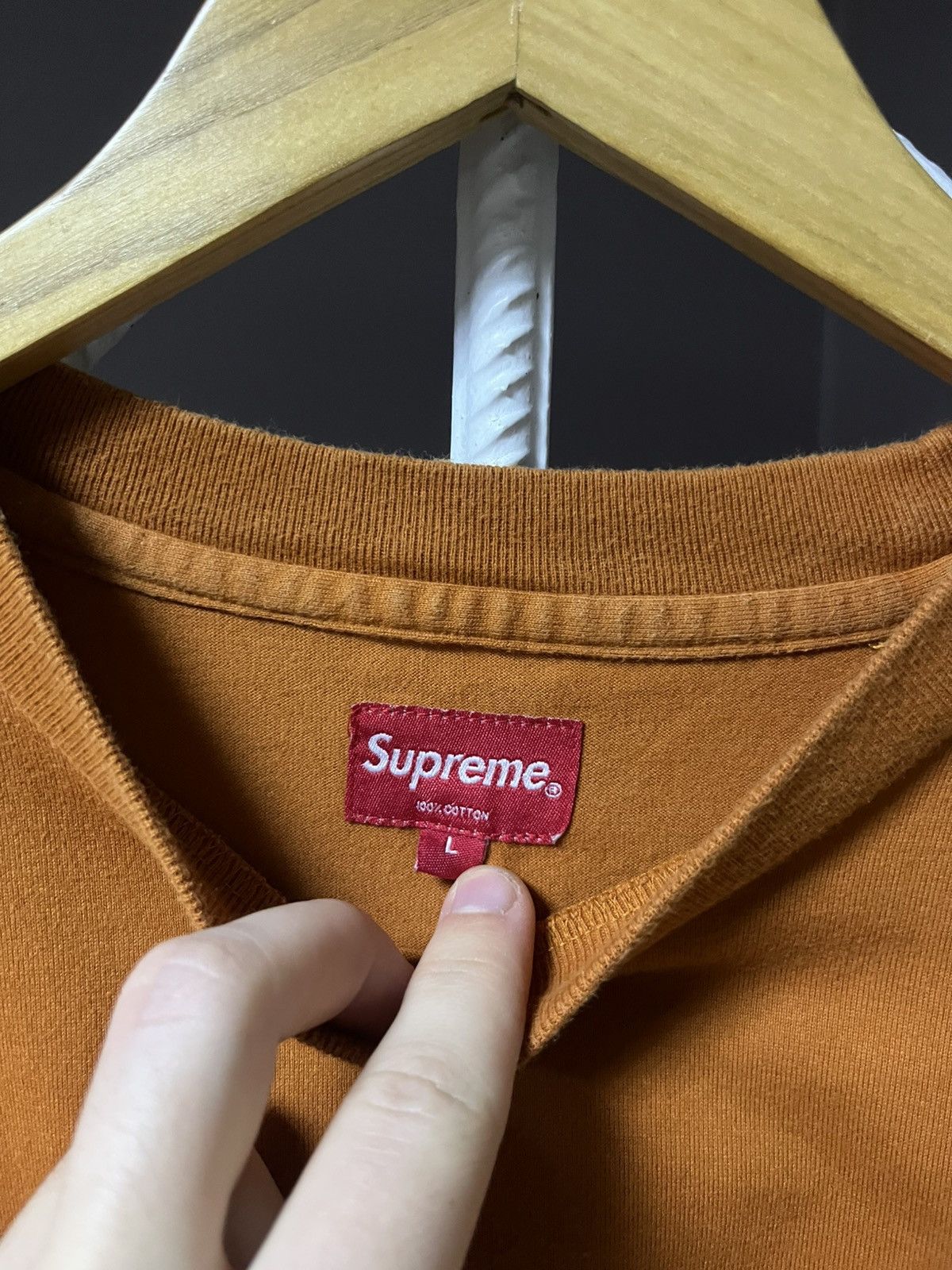 Supreme Supreme Mini Brand Logo Tee Size US L / EU 52-54 / 3 - 3 Thumbnail