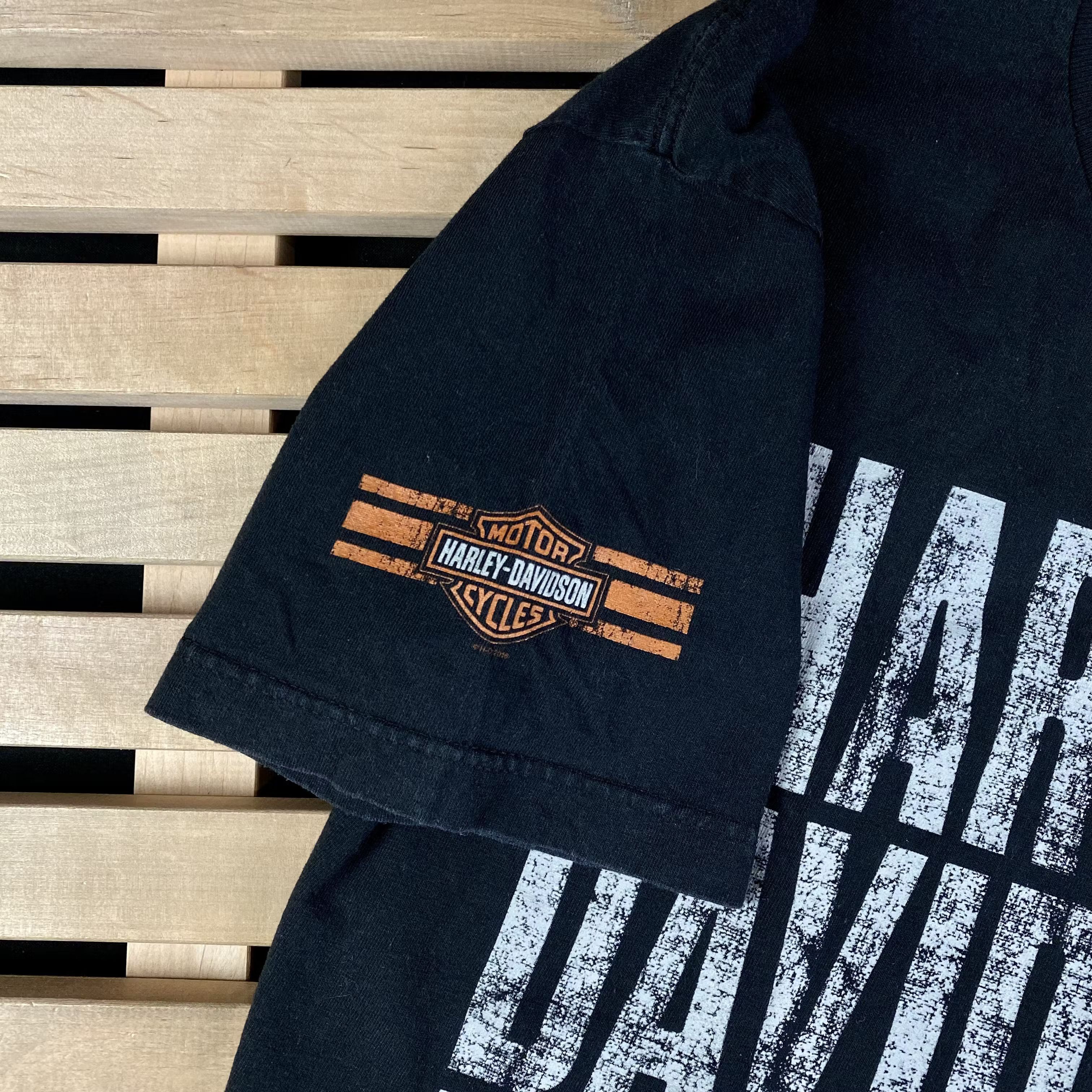 Harley Davidson × Vintage Mens T-Shirt Harley Davidson Size L Size US L / EU 52-54 / 3 - 6 Thumbnail