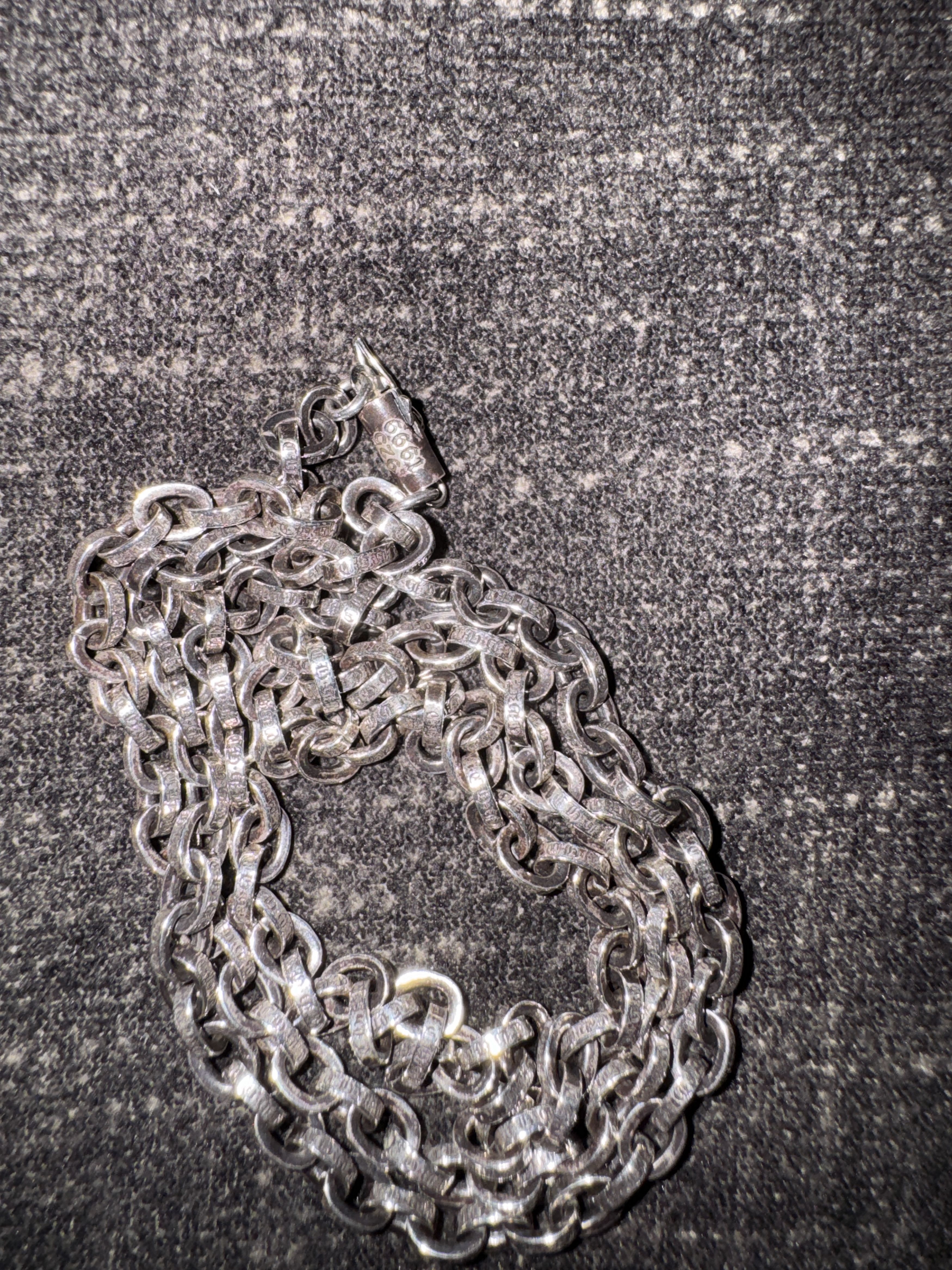 Chrome Hearts Chrome Hearts 24” Paper Chain Necklace .925 Silver New Size ONE SIZE - 1 Thumbnail