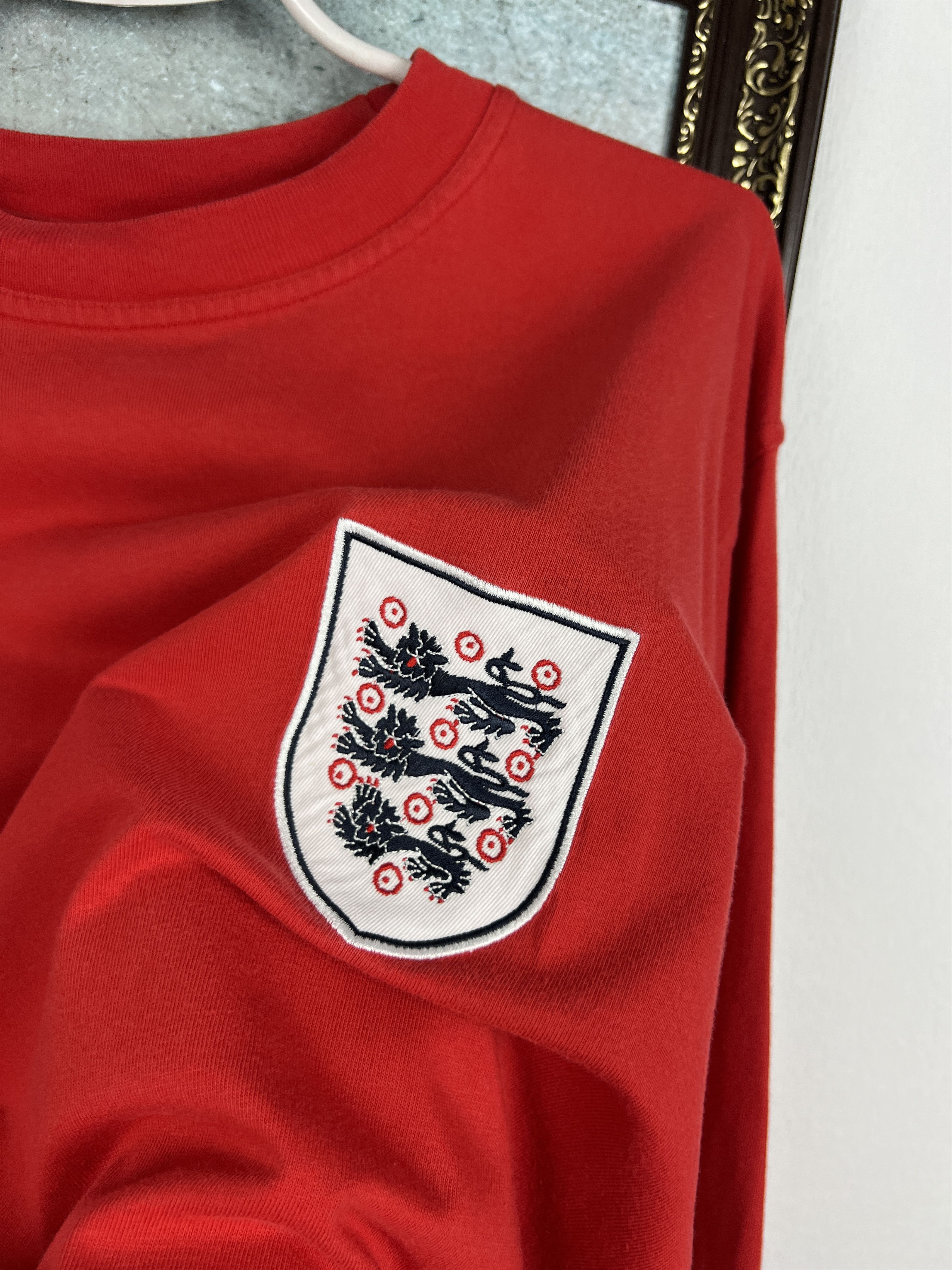 Umbro England Retro Replicas football shirt Long Sleeve Jersey Size US L / EU 52-54 / 3 - 3 Thumbnail